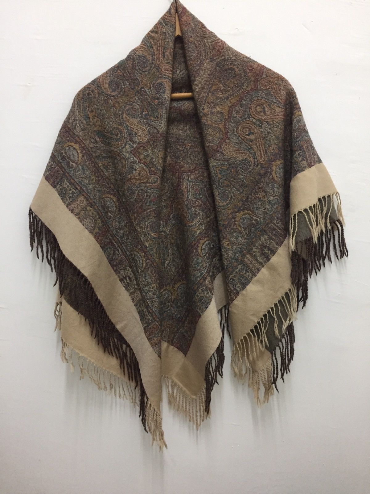 Christian Dior Monsieur Vintage Christian Dior Paisley Scarves Shawl Size ONE SIZE - 2 Thumbnail