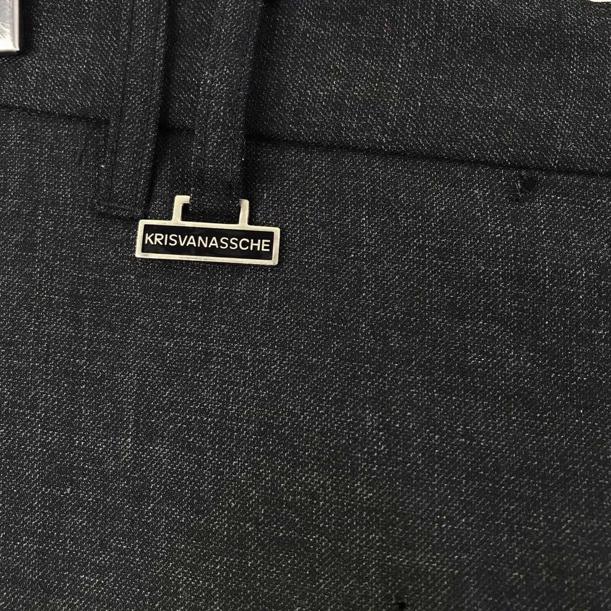 Kris Van Assche KRIS VAN ASSCHE Multi Pockets Wool Black Trousers Pant Size US 31 - 3 Thumbnail