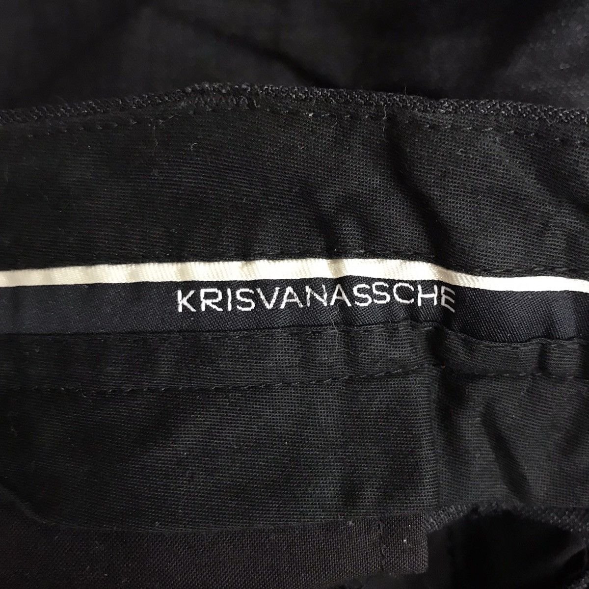 Kris Van Assche KRIS VAN ASSCHE Multi Pockets Wool Black Trousers Pant Size US 31 - 4 Thumbnail