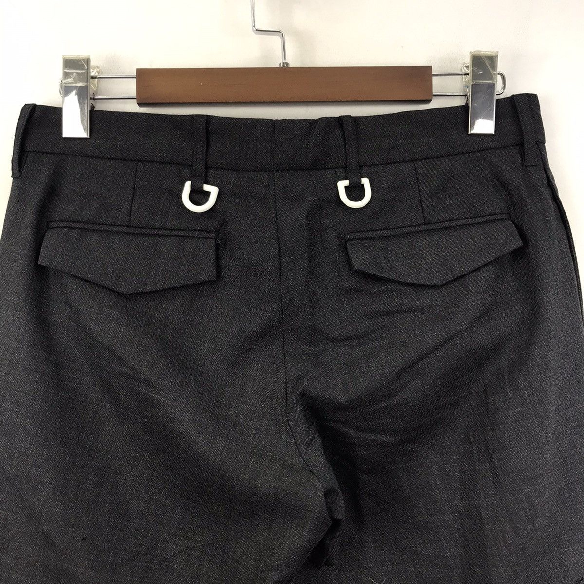 Kris Van Assche KRIS VAN ASSCHE Multi Pockets Wool Black Trousers Pant Size US 31 - 7 Thumbnail