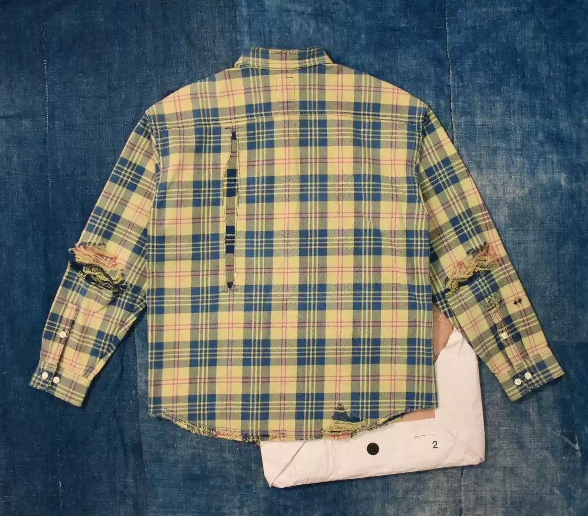 Visvim 21aw Lumber Check L/S Crash