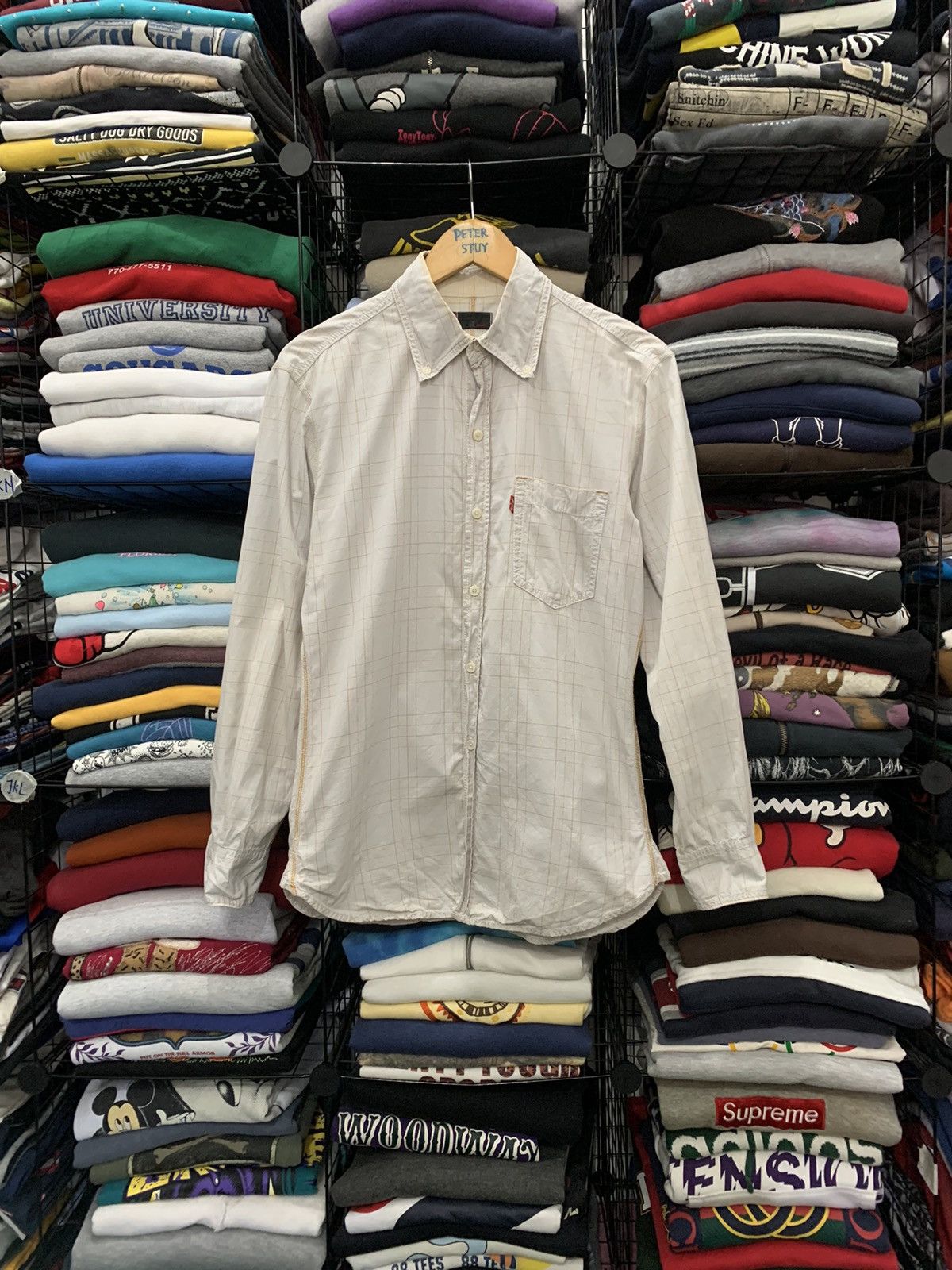 Levi's Levi’s regular fit flannel shirt Size US M / EU 48-50 / 2 - 2 Thumbnail