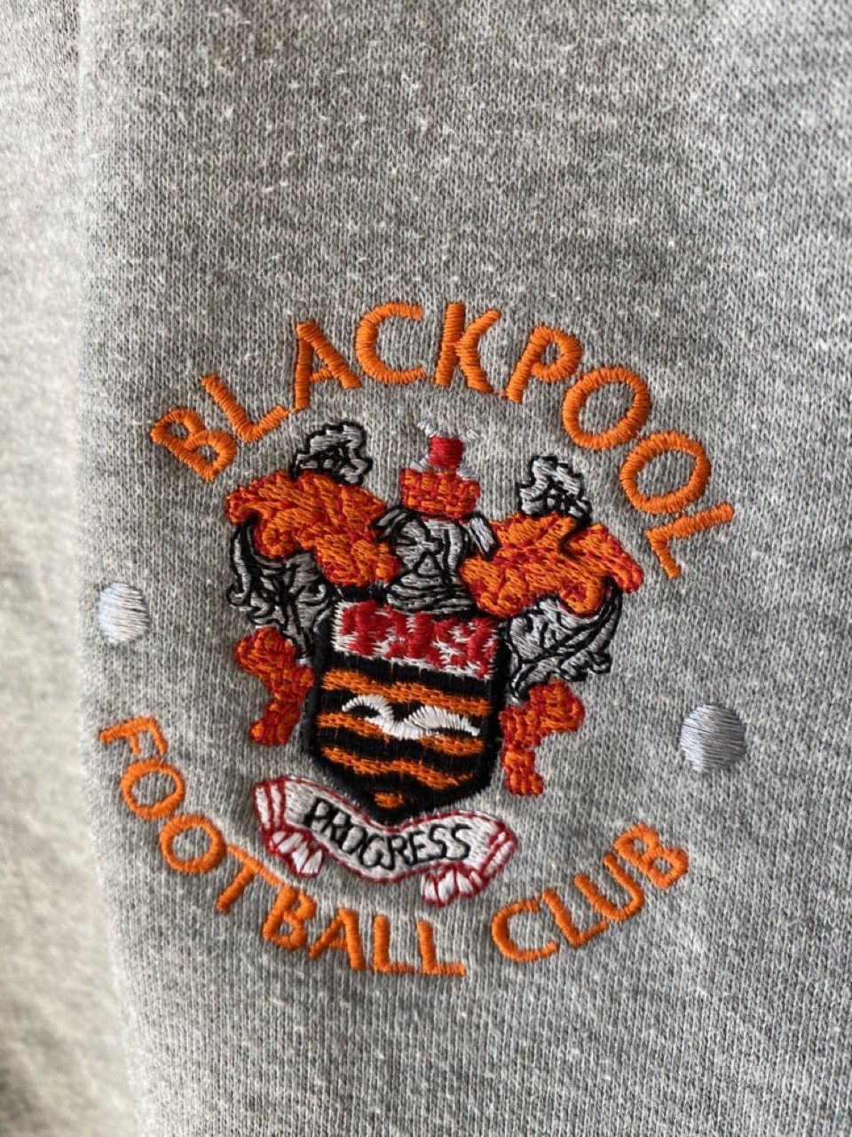 Other Blackpool FC Embroidered Crewneck Sweatshirt Size US L / EU 52-54 / 3 - 3 Thumbnail