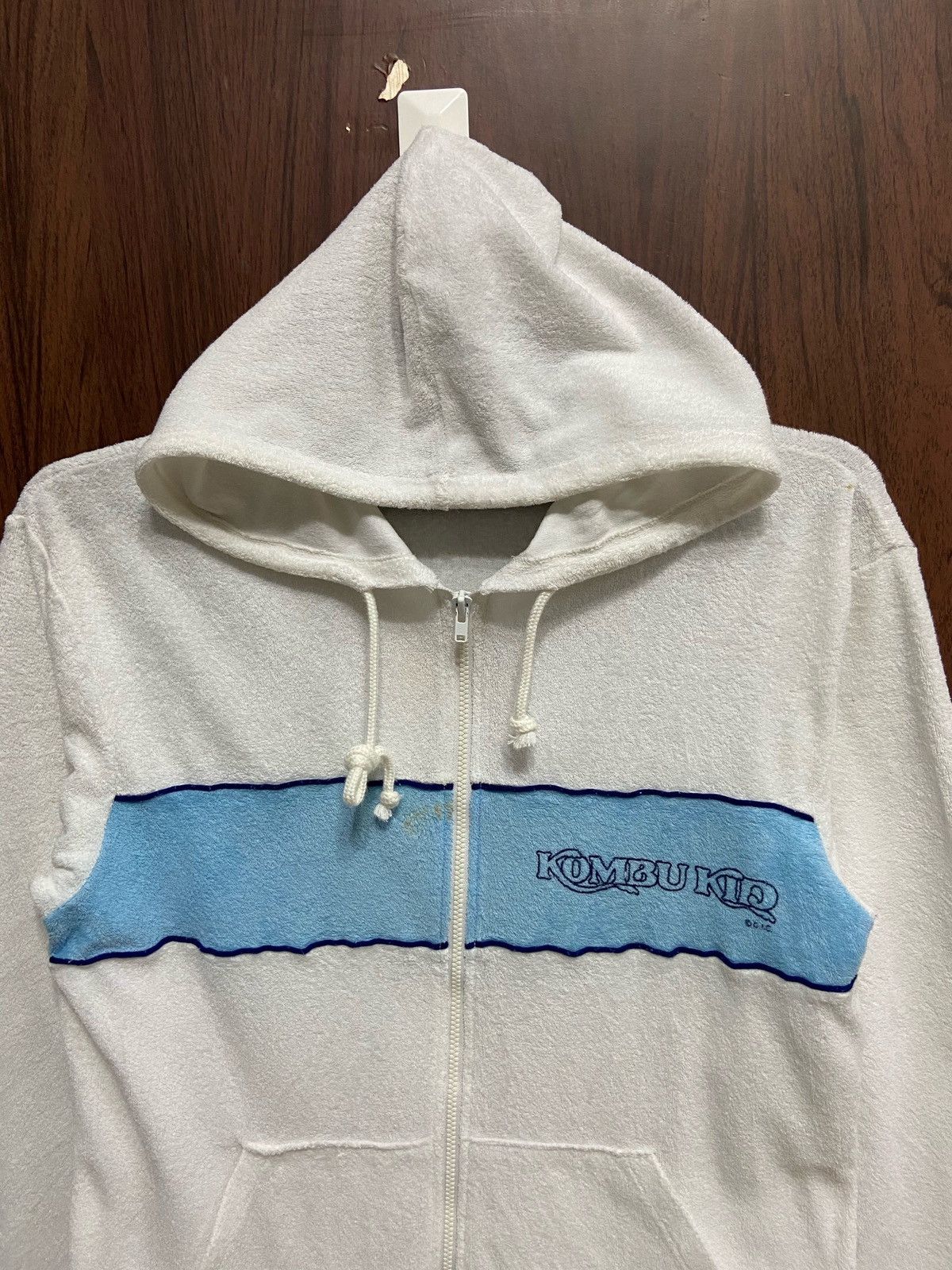 Vintage Vintage Kombu Kid hoodie surf style big logo fit S Size US S / EU 44-46 / 1 - 4 Thumbnail