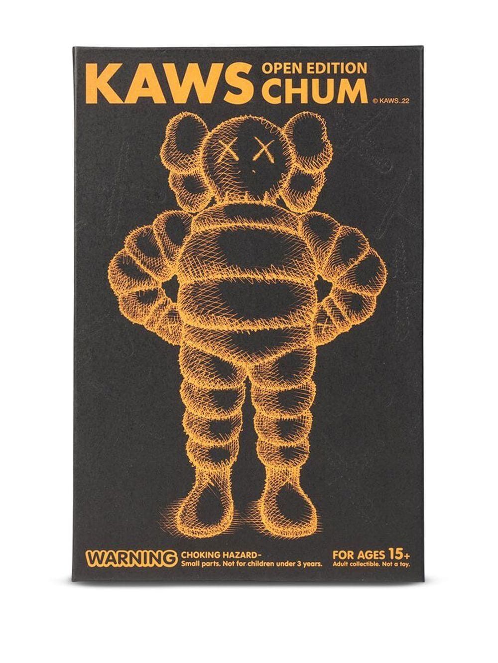 Kaws Kaws Chum Vinyl Figure (2022) orange Size ONE SIZE - 9 Thumbnail