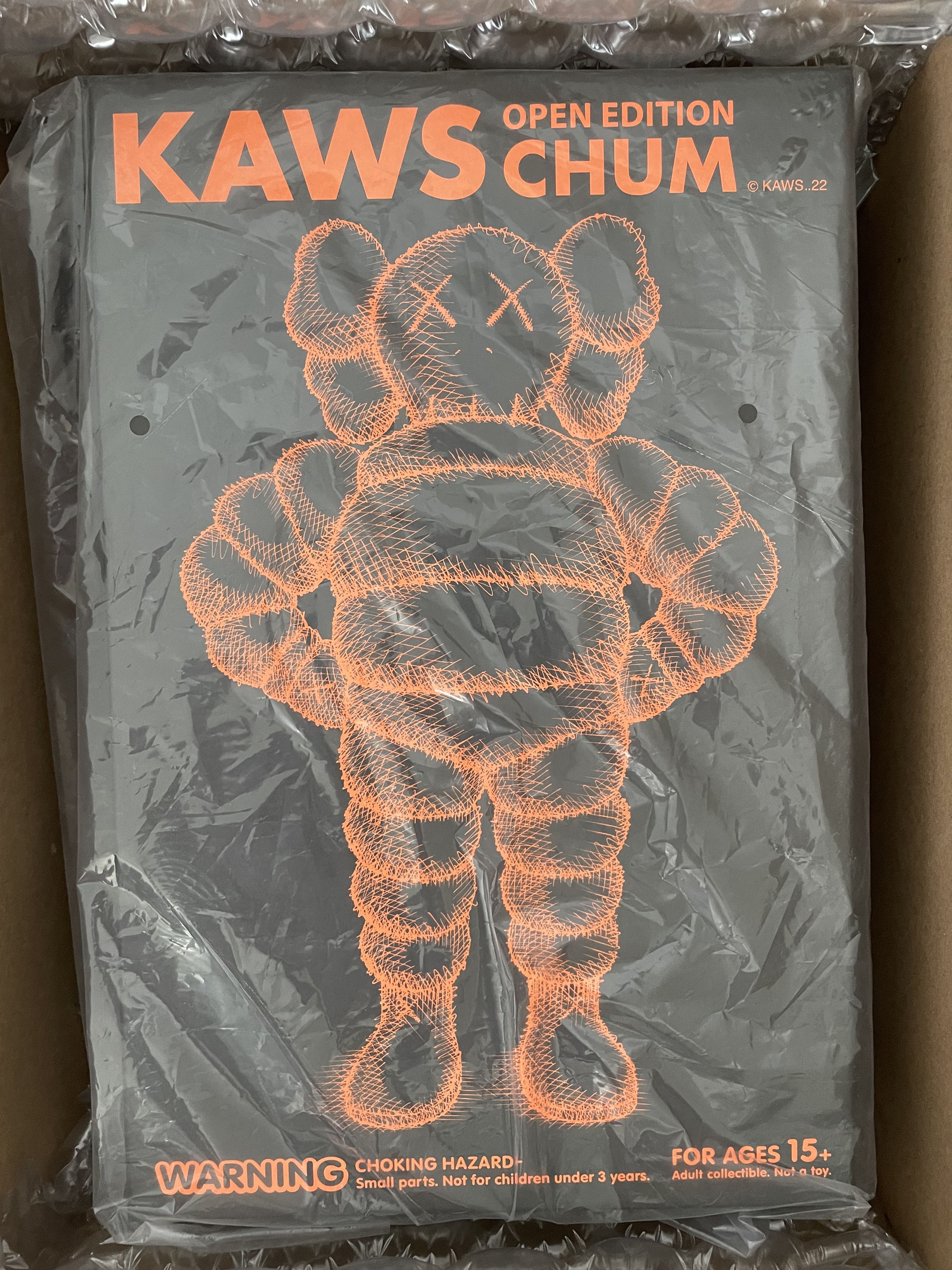 Kaws Kaws Chum Vinyl Figure (2022) orange Size ONE SIZE - 2 Thumbnail