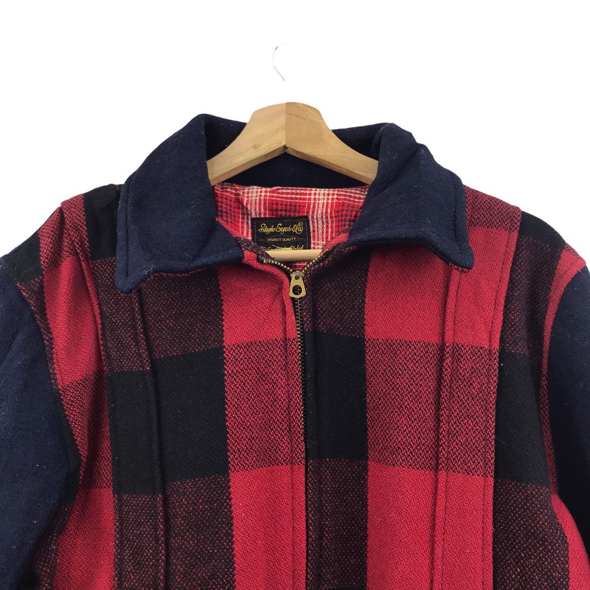 Toyo Enterprises TOYO ENT Style Eyes & Co Indigo Japan Heavy Wool Jacket Size US M / EU 48-50 / 2 - 2 Thumbnail