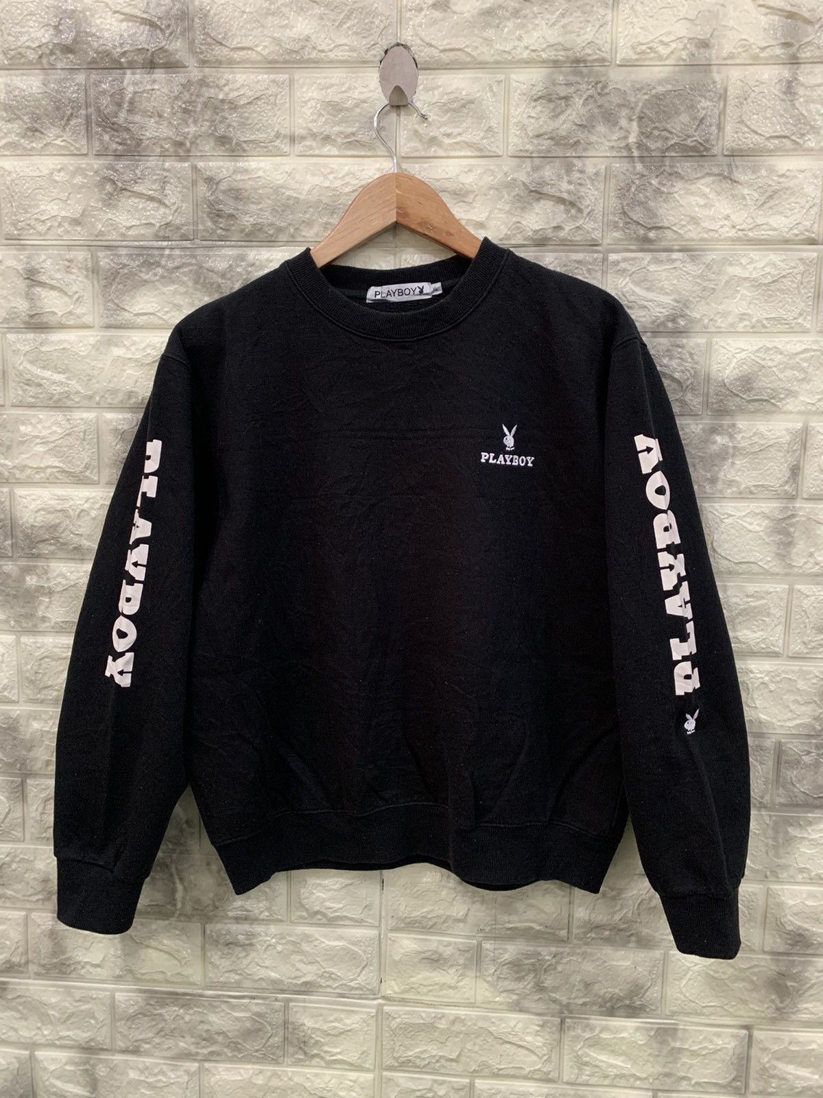 Playboy Playboy Big Logo Sweatshirt Size US XL / EU 56 / 4 - 2 Thumbnail