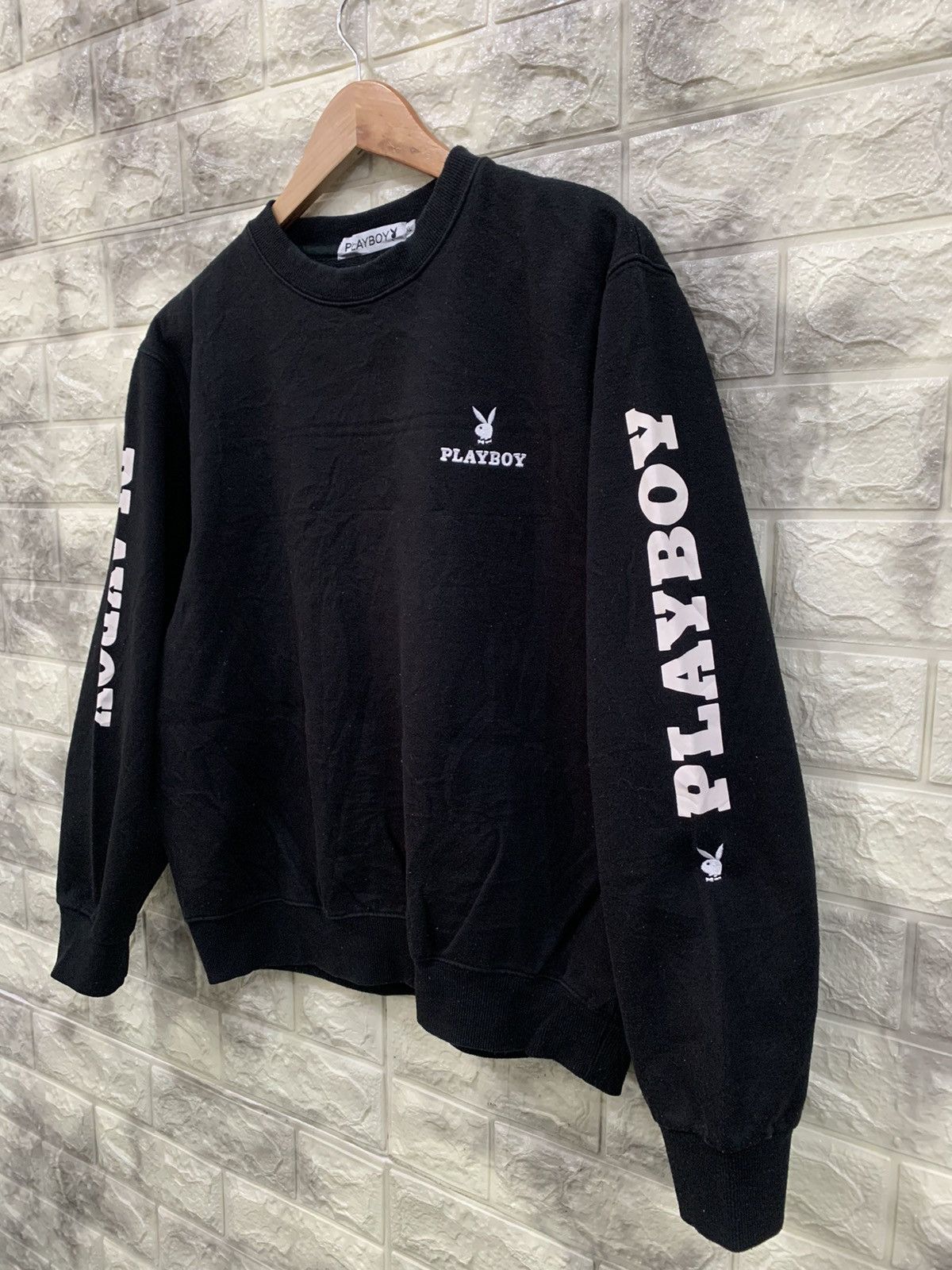 Playboy Playboy Big Logo Sweatshirt Size US XL / EU 56 / 4 - 3 Thumbnail
