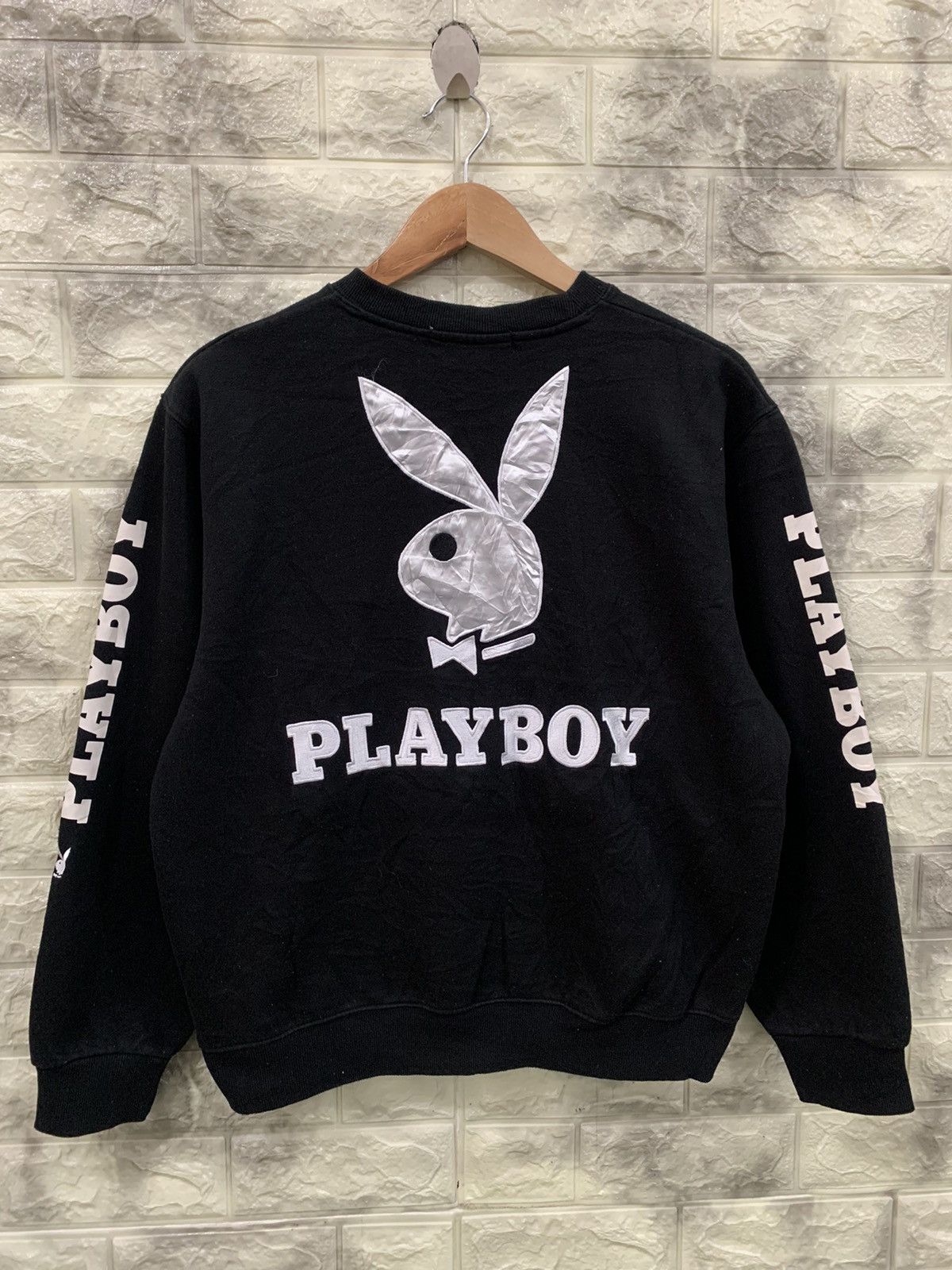 Playboy Playboy Big Logo Sweatshirt Size US XL / EU 56 / 4 - 1 Thumbnail
