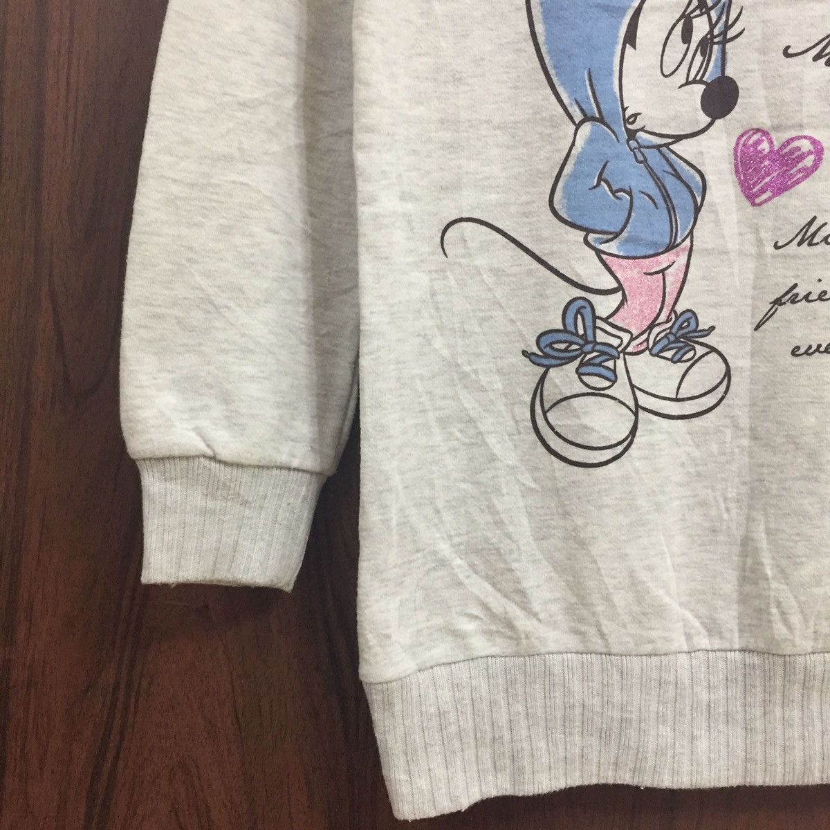 Disney Minnie Mouse sweatshirt big logo cartoon Size S / US 4 / IT 40 - 4 Thumbnail