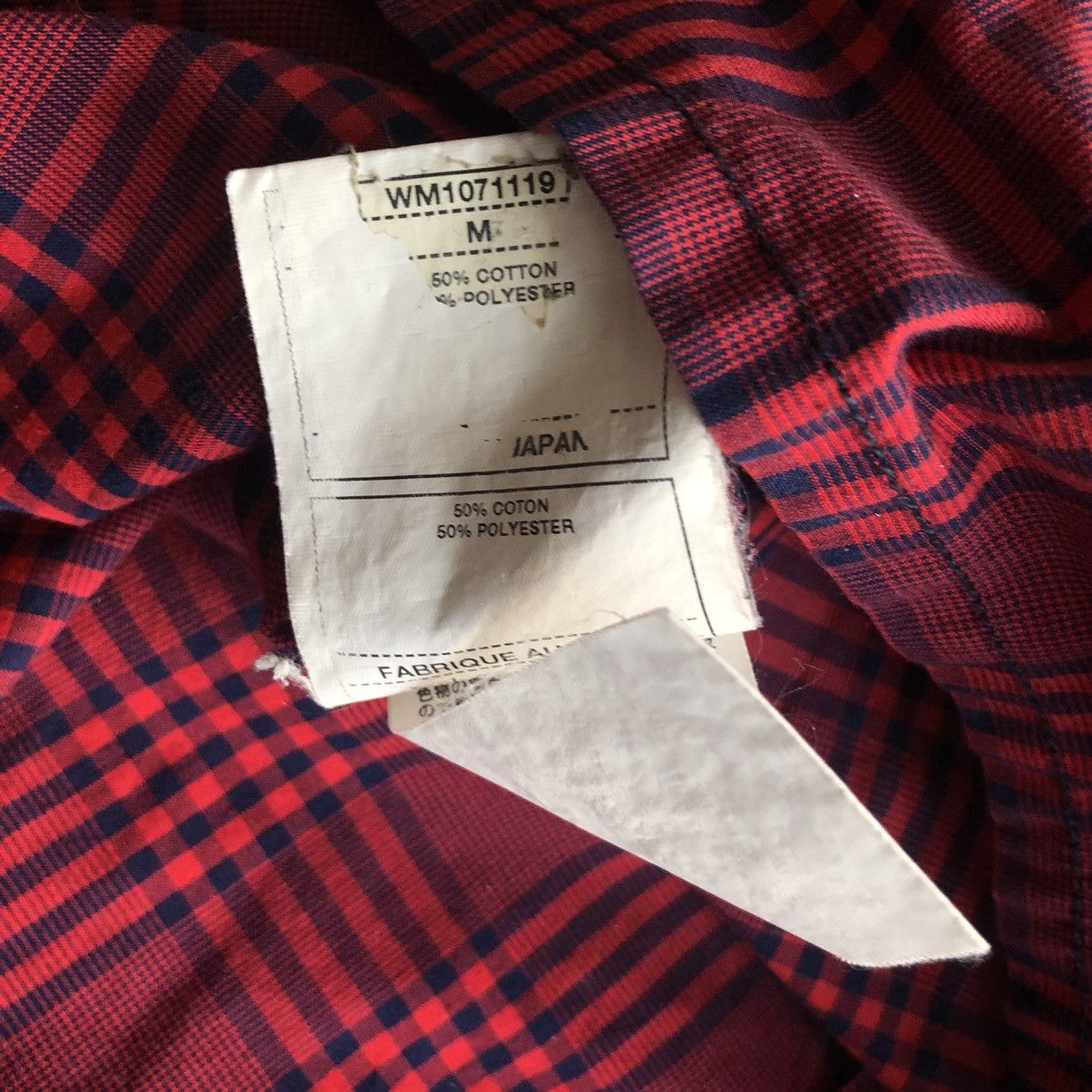White Mountaineering White Mountaineering Archive Check shirt M Size US M / EU 48-50 / 2 - 7 Thumbnail