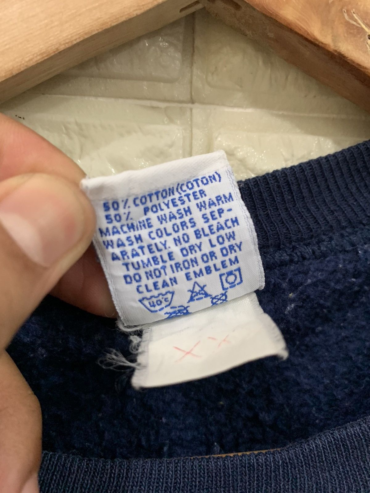 Russell Athletic × Vintage Vintage Russell Athletic big logo sweatshirt Size US L / EU 52-54 / 3 - 6 Thumbnail