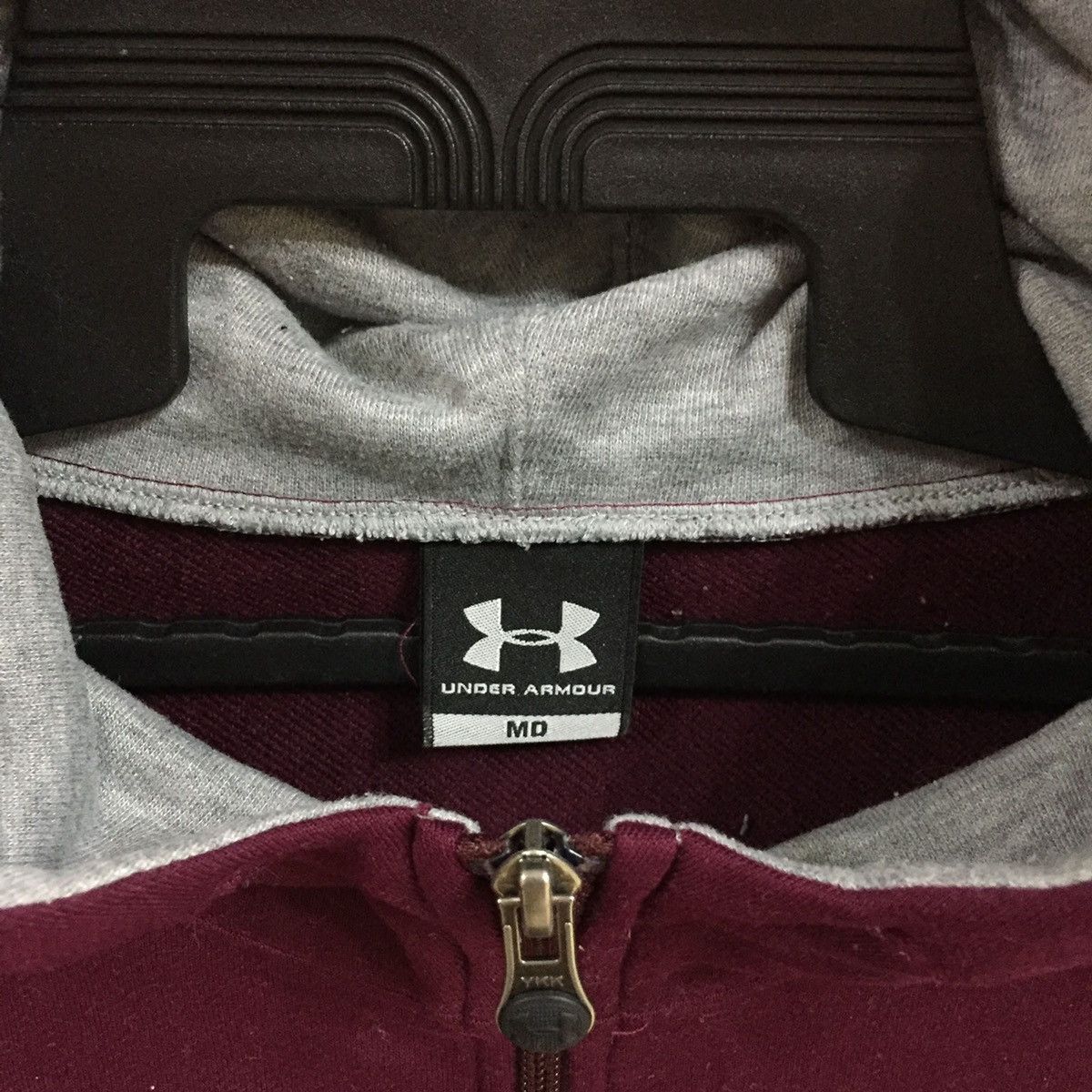 Under Armour UNDER ARMOUR hoodie big logo embroidered Size US M / EU 48-50 / 2 - 4 Thumbnail