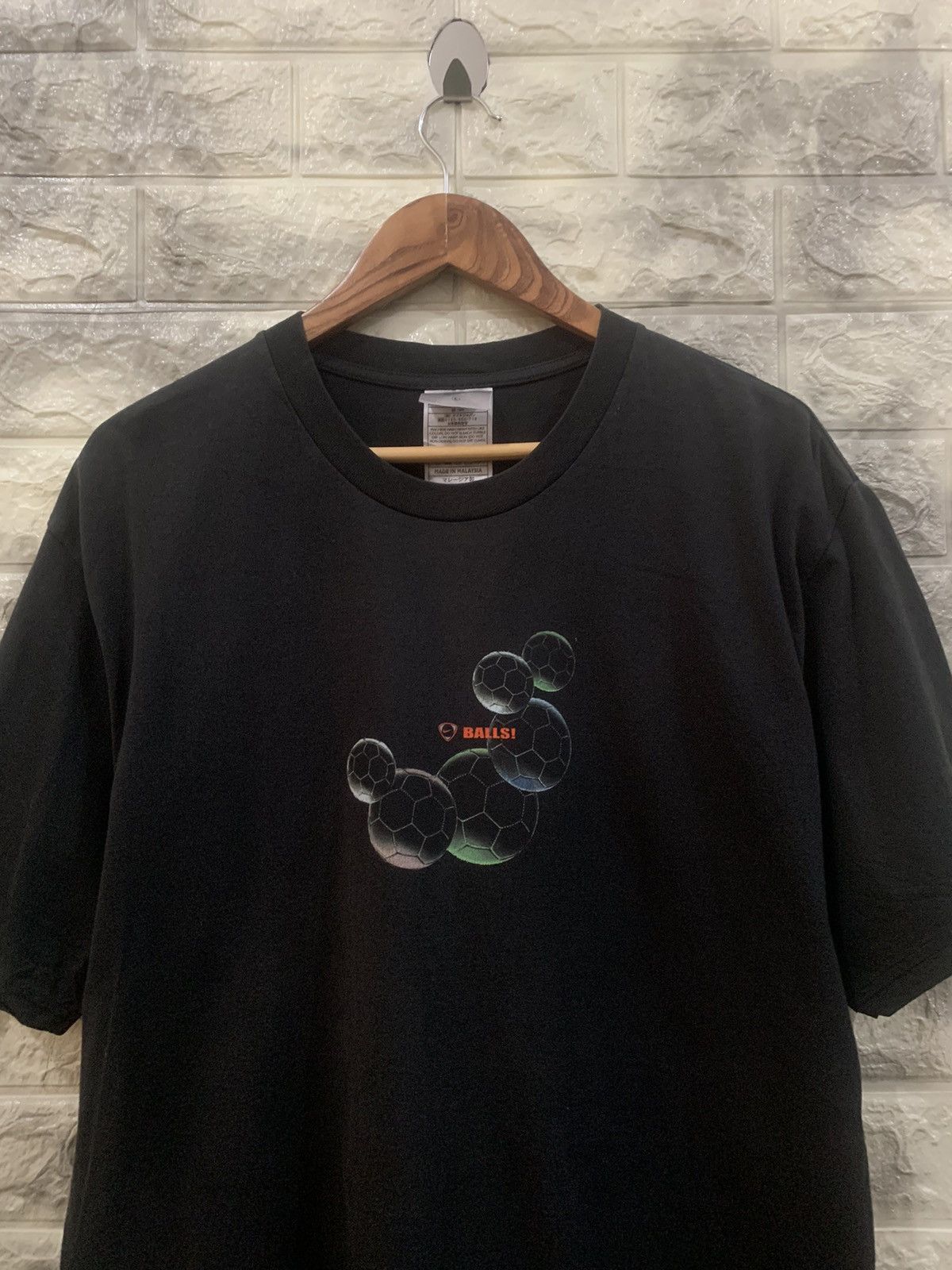 Nike × Vintage Vintage Nike - Balls! tees Size US L / EU 52-54 / 3 - 5 Thumbnail