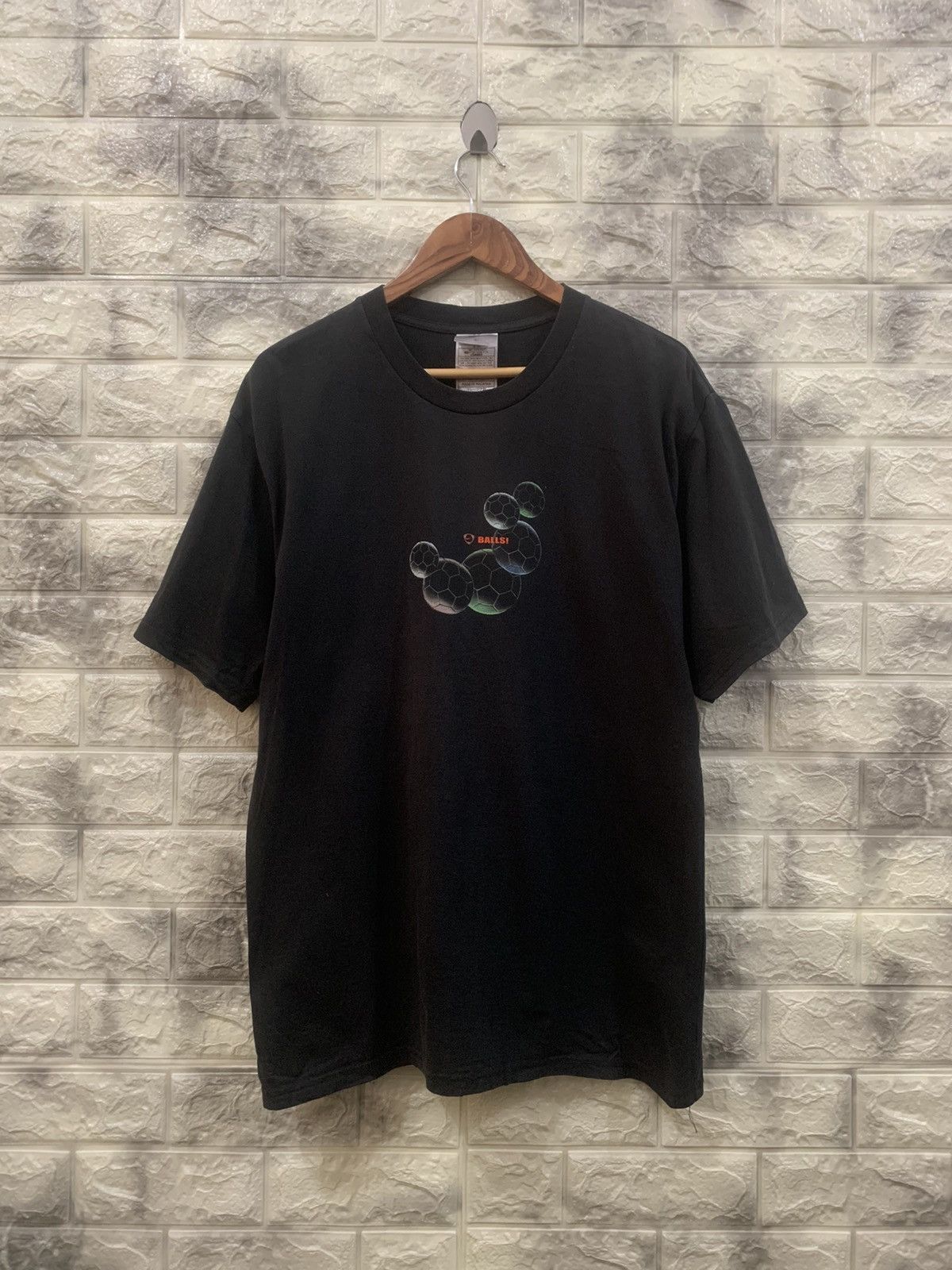 Nike × Vintage Vintage Nike - Balls! tees Size US L / EU 52-54 / 3 - 2 Thumbnail