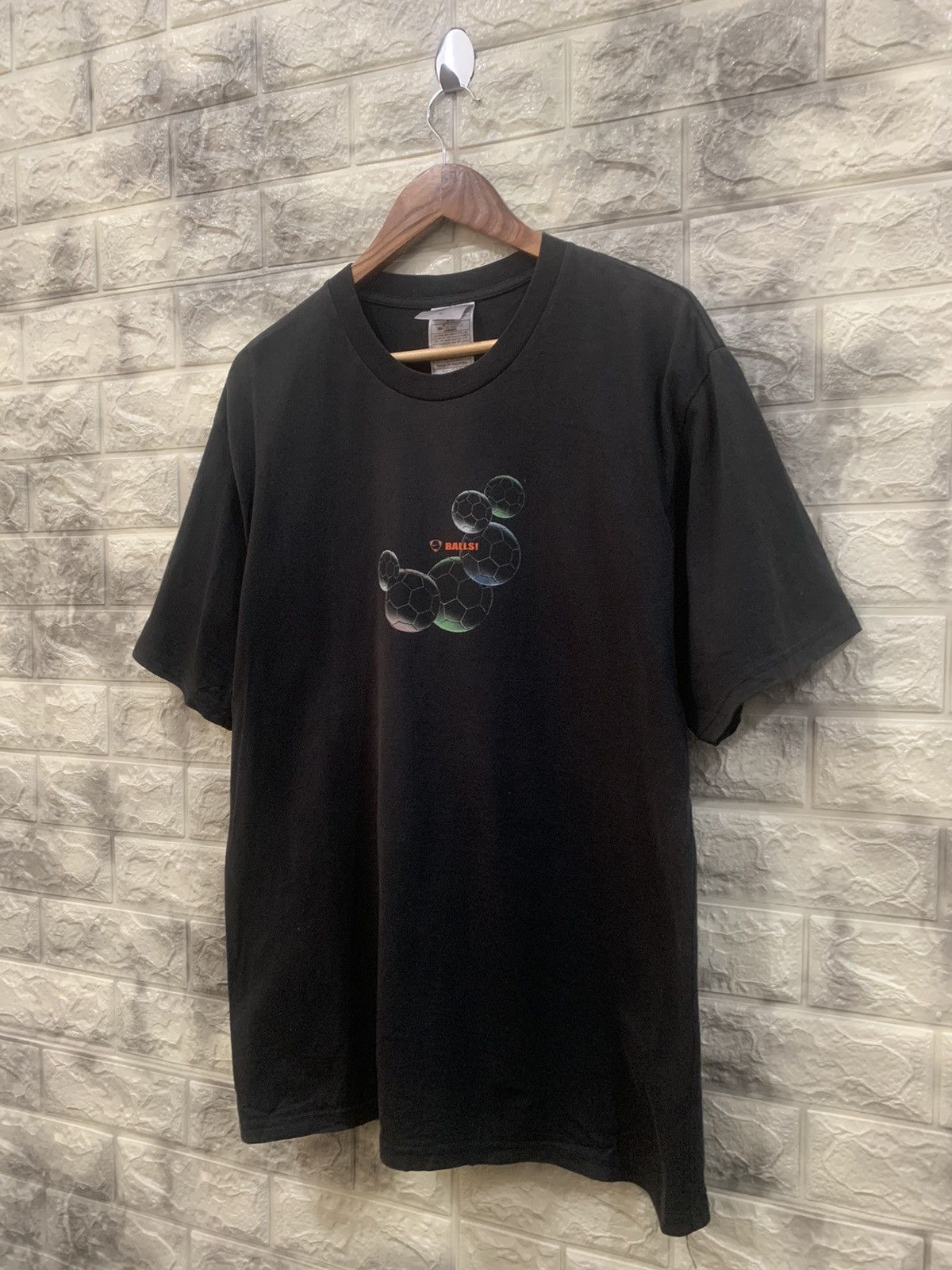 Nike × Vintage Vintage Nike - Balls! tees Size US L / EU 52-54 / 3 - 4 Thumbnail
