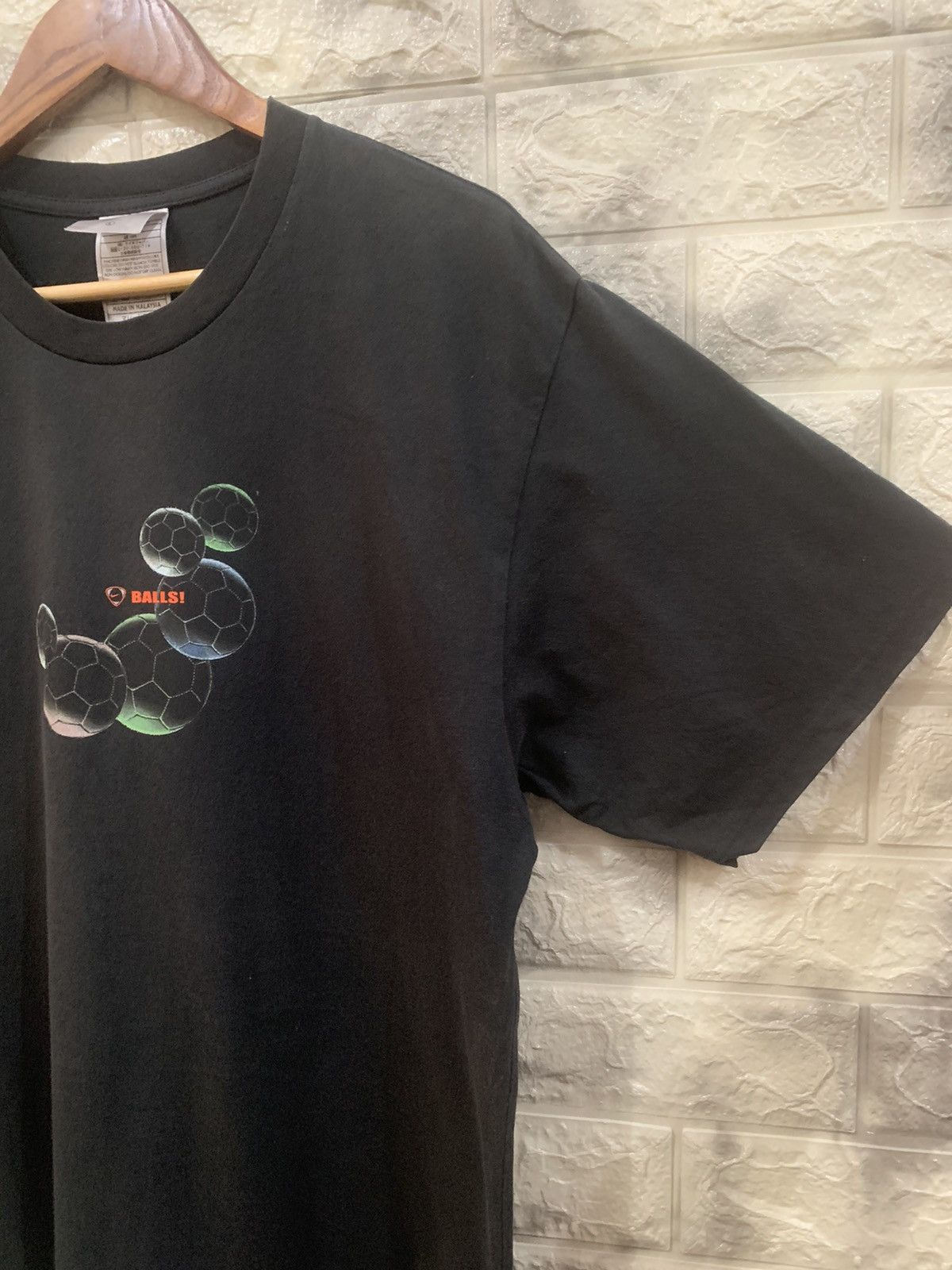 Nike × Vintage Vintage Nike - Balls! tees Size US L / EU 52-54 / 3 - 6 Thumbnail