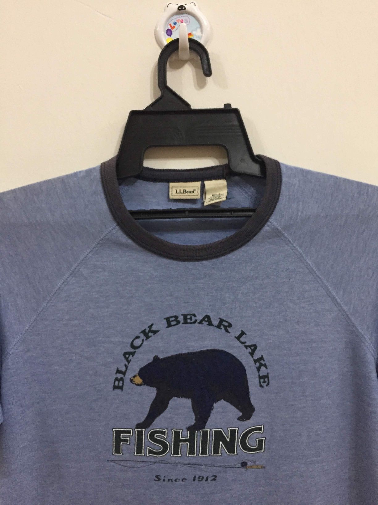 Vintage LL Bean t shirt bear logo fit M