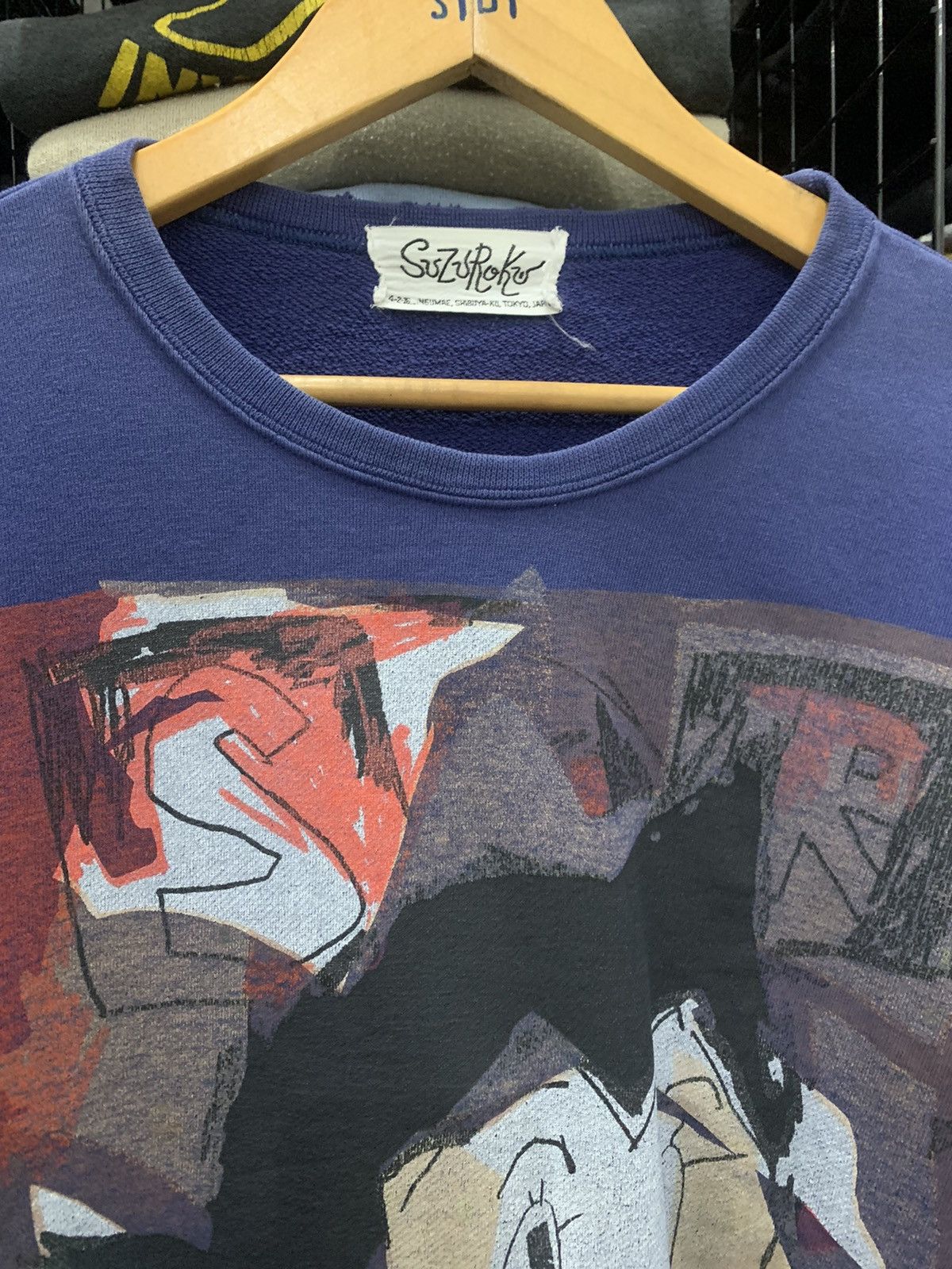 VINTAGE 90’s SUZUROKU JAPANESSE ANIME SWEATSHIRT GK 169