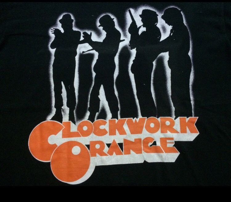 Vintage Vintage 90s Clockwork Orange Movie By Stanley Kubrick Crime Size US L / EU 52-54 / 3 - 3 Thumbnail