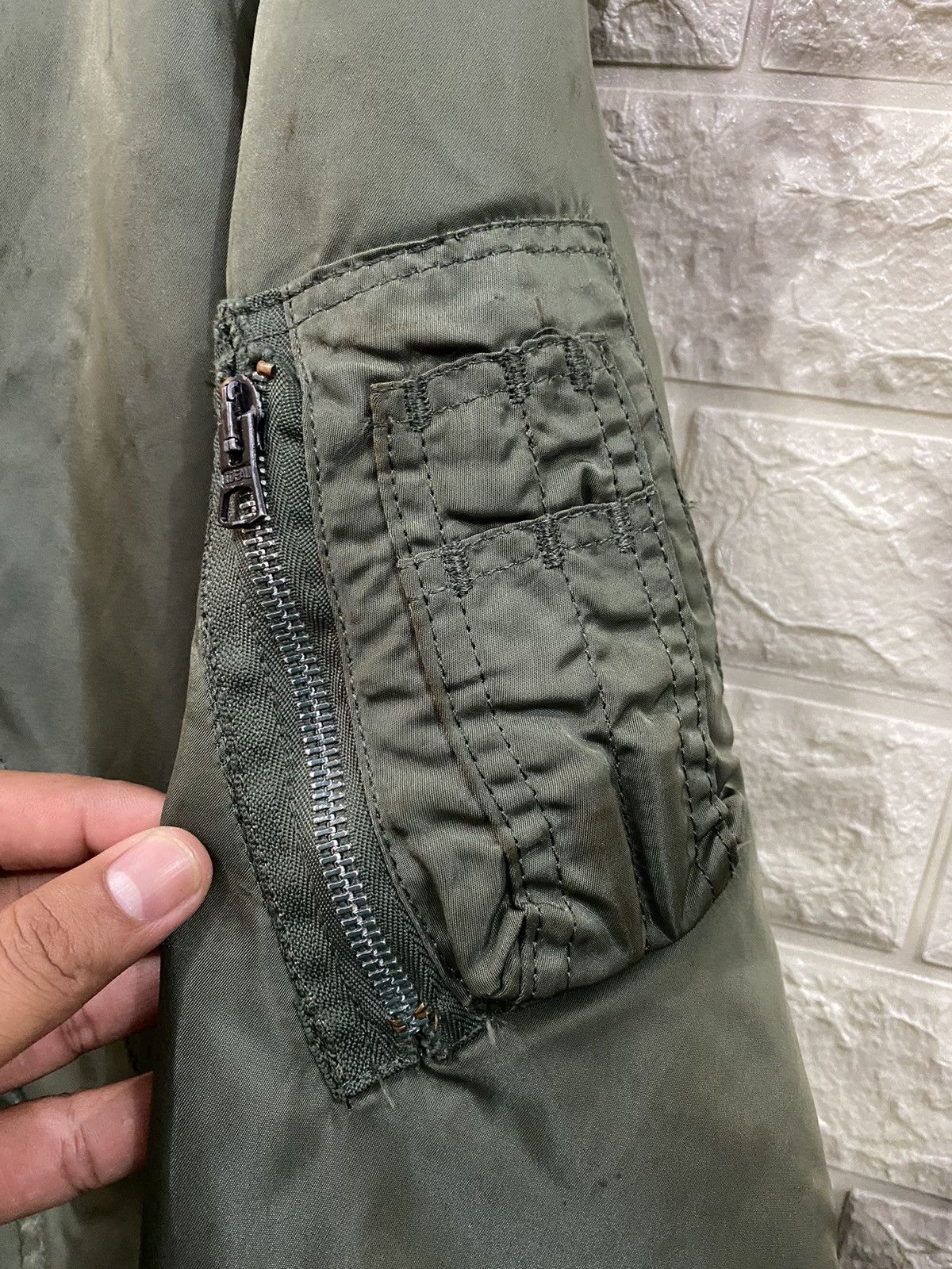 Alpha Industries Vintage MA-1 Alpha Industries Bomber Jacket Size US M / EU 48-50 / 2 - 6 Thumbnail