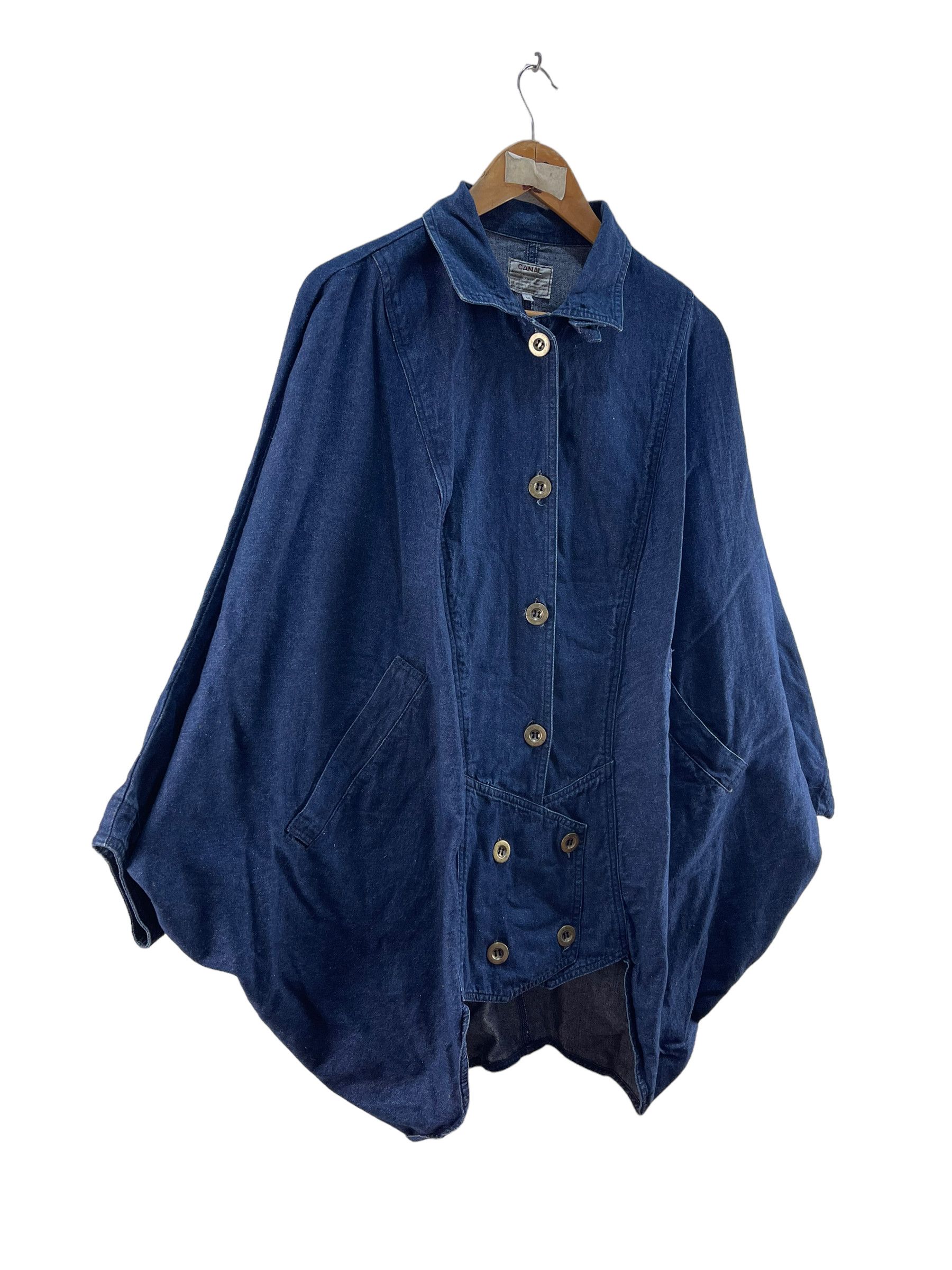 Designer × Japanese Brand Vintage Canal Batwing Denim Jacket Size US L / EU 52-54 / 3 - 4 Thumbnail