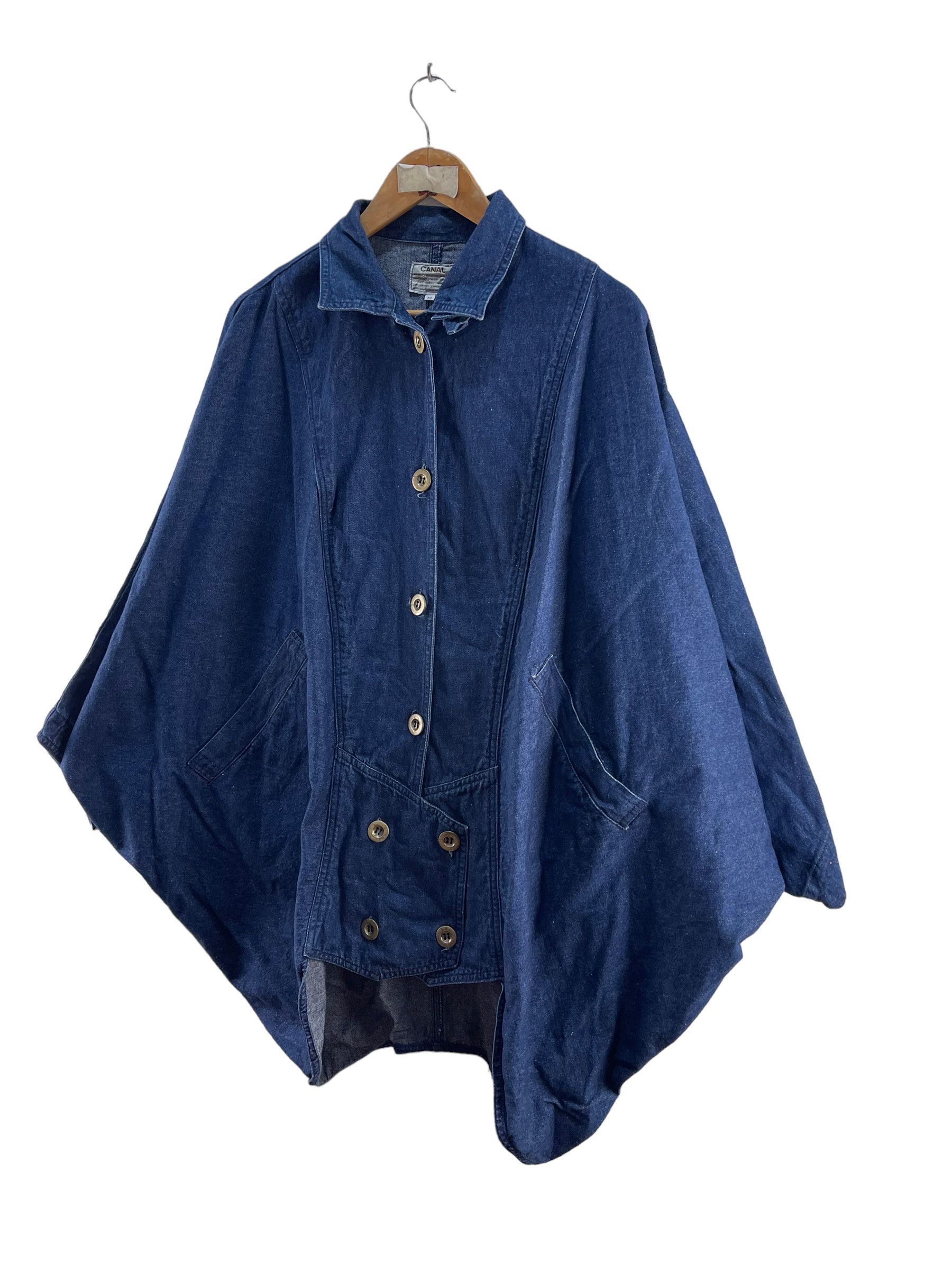 Designer × Japanese Brand Vintage Canal Batwing Denim Jacket Size US L / EU 52-54 / 3 - 5 Thumbnail