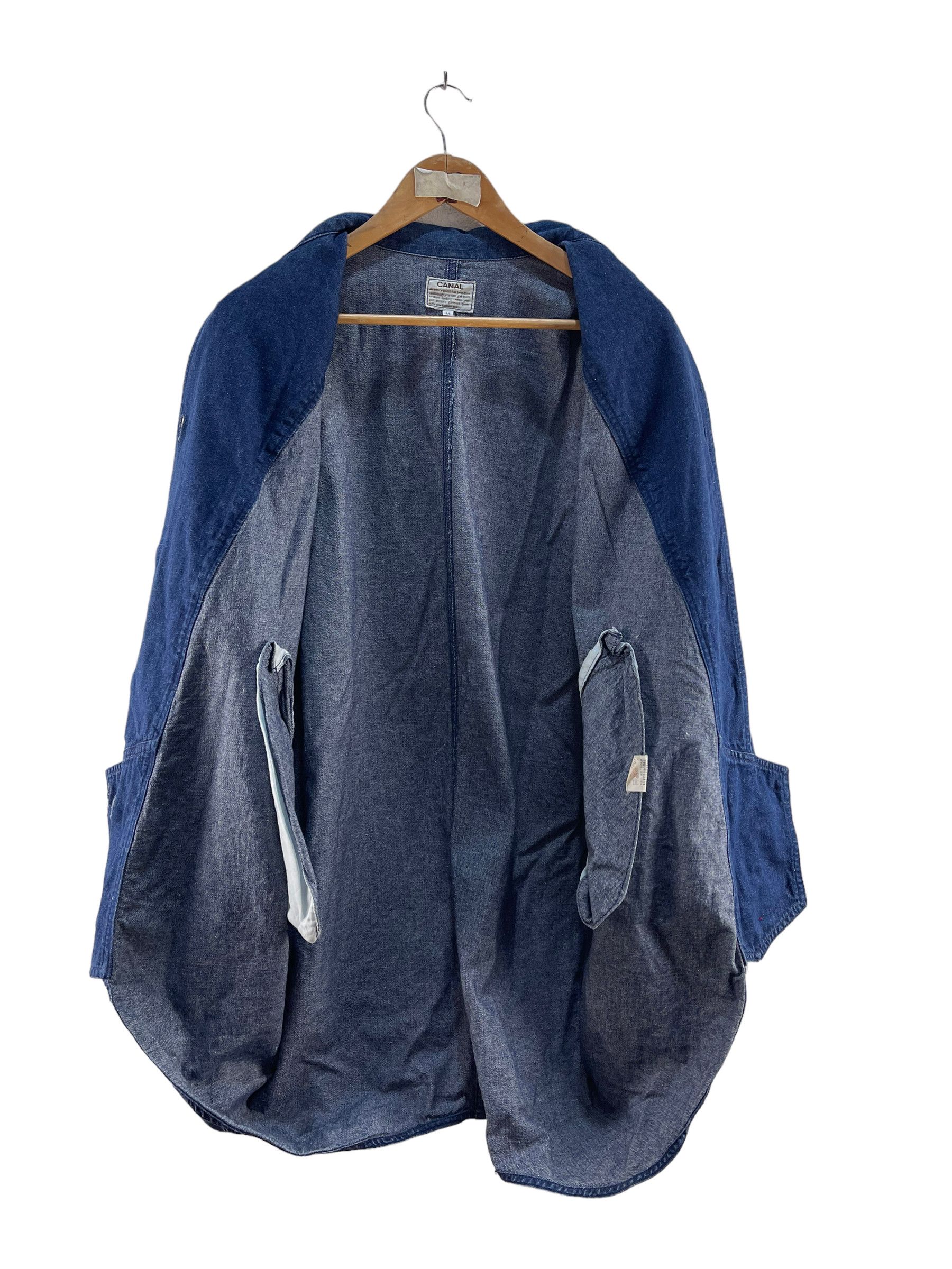 Designer × Japanese Brand Vintage Canal Batwing Denim Jacket Size US L / EU 52-54 / 3 - 3 Thumbnail
