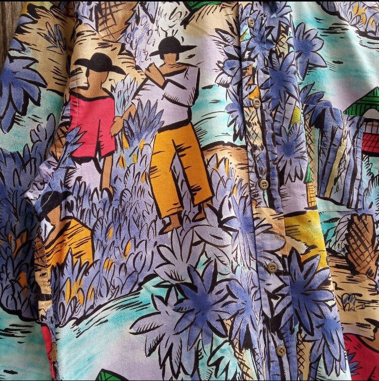 Vintage Vintage Button Ups Abstract Pop Art Nice Design shirt Size US M / EU 48-50 / 2 - 2 Thumbnail