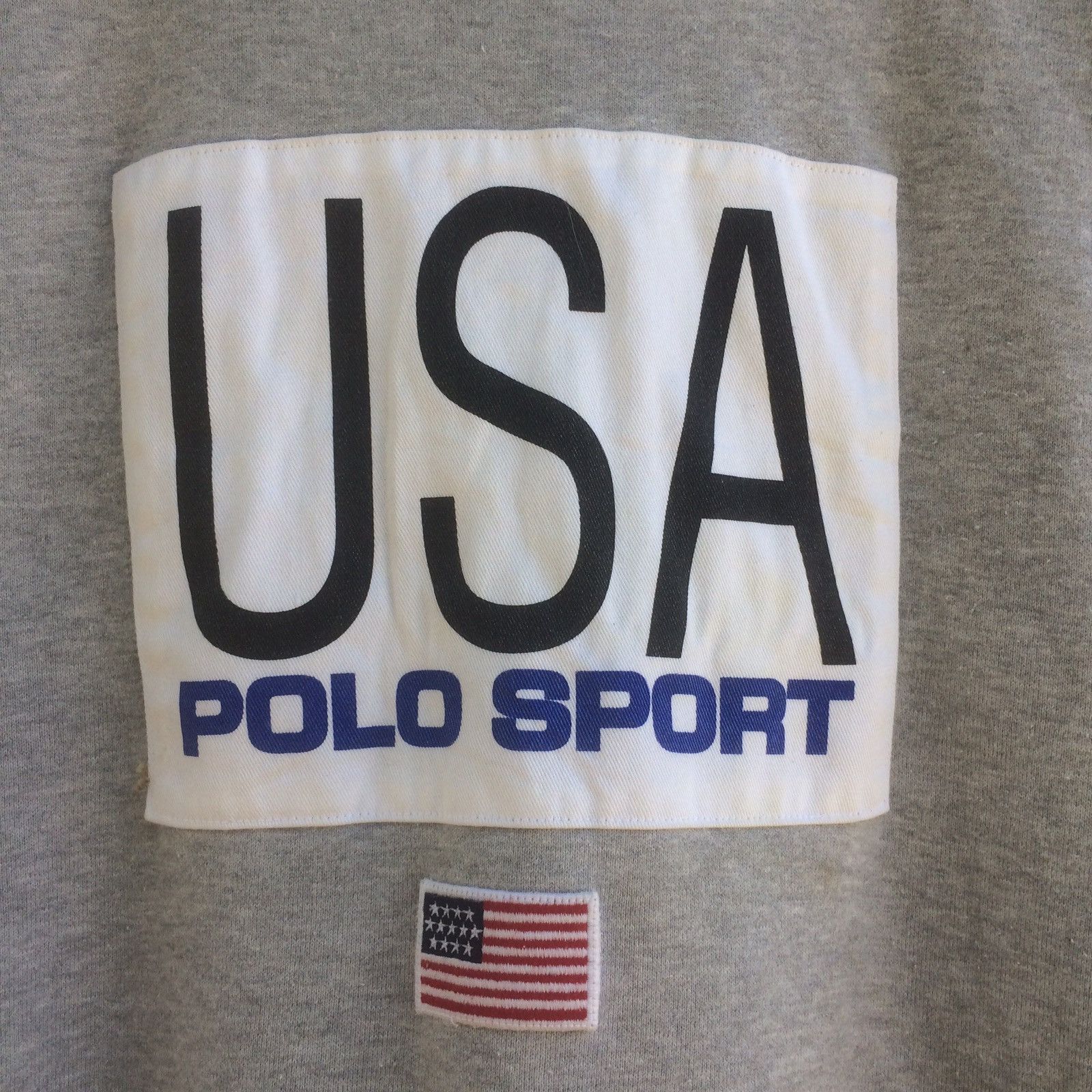 Polo Ralph Lauren Vintage Polo Sport USA Big Logo Sleeve Less Style Size US M / EU 48-50 / 2 - 3 Thumbnail