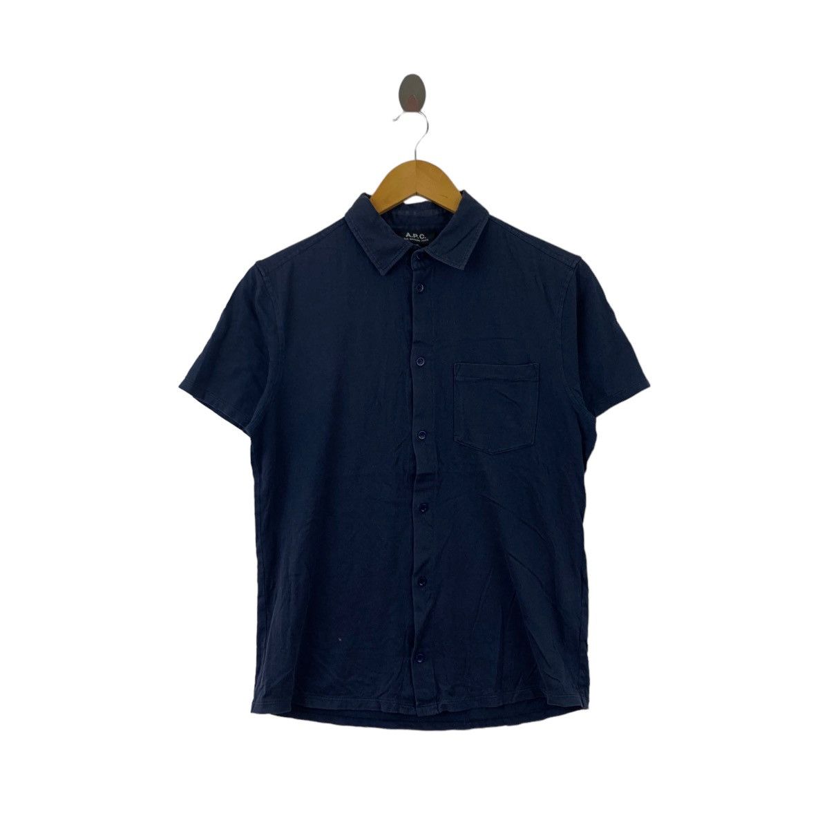 A.P.C. APC RUE MADAME Paris France Brand Button Up Collar Size US XS / EU 42 / 0 - 1 Thumbnail