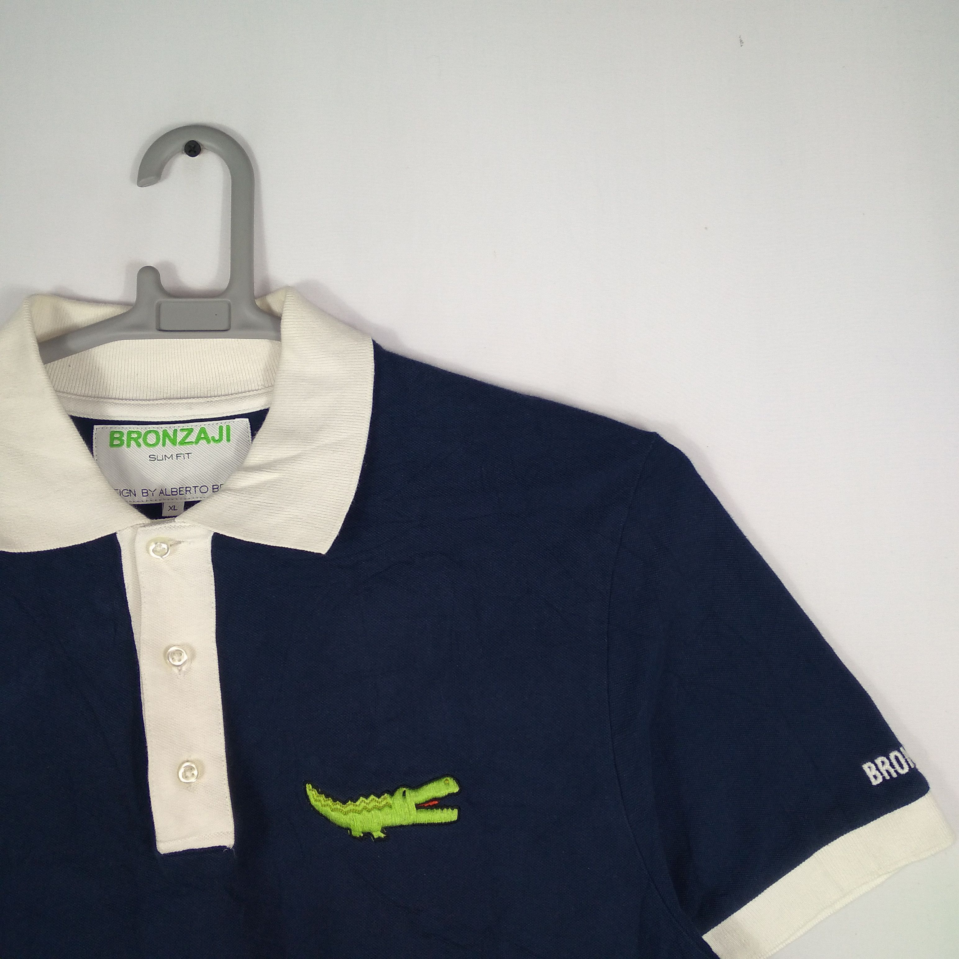 Japanese Brand × Vintage Vintage Bronzaji By Alberto Bresci Polo Shirts Size US M / EU 48-50 / 2 - 2 Thumbnail