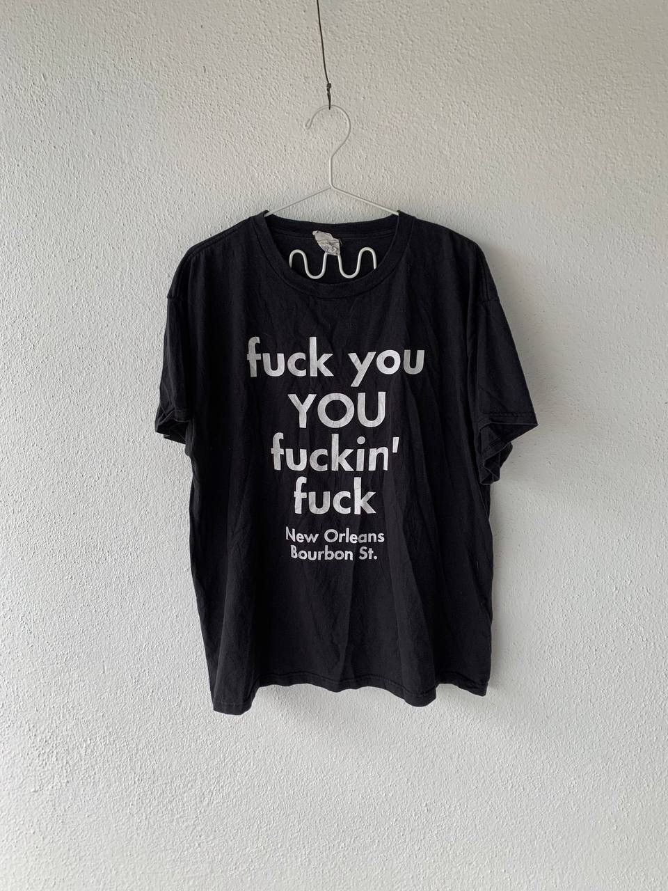Amazon.com: Clique Clothing Fuck You You Fuckin Fuck T-Shirt