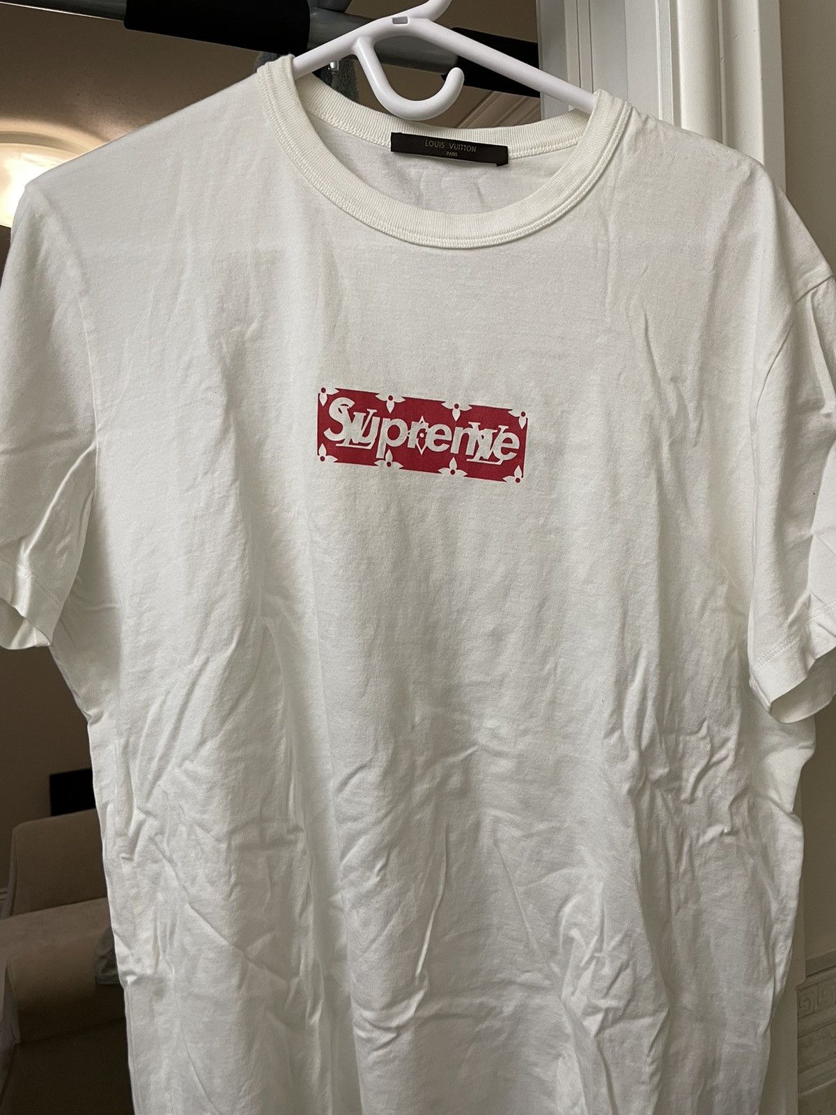 Louis Vuitton Supreme Box Logo Tee | Grailed