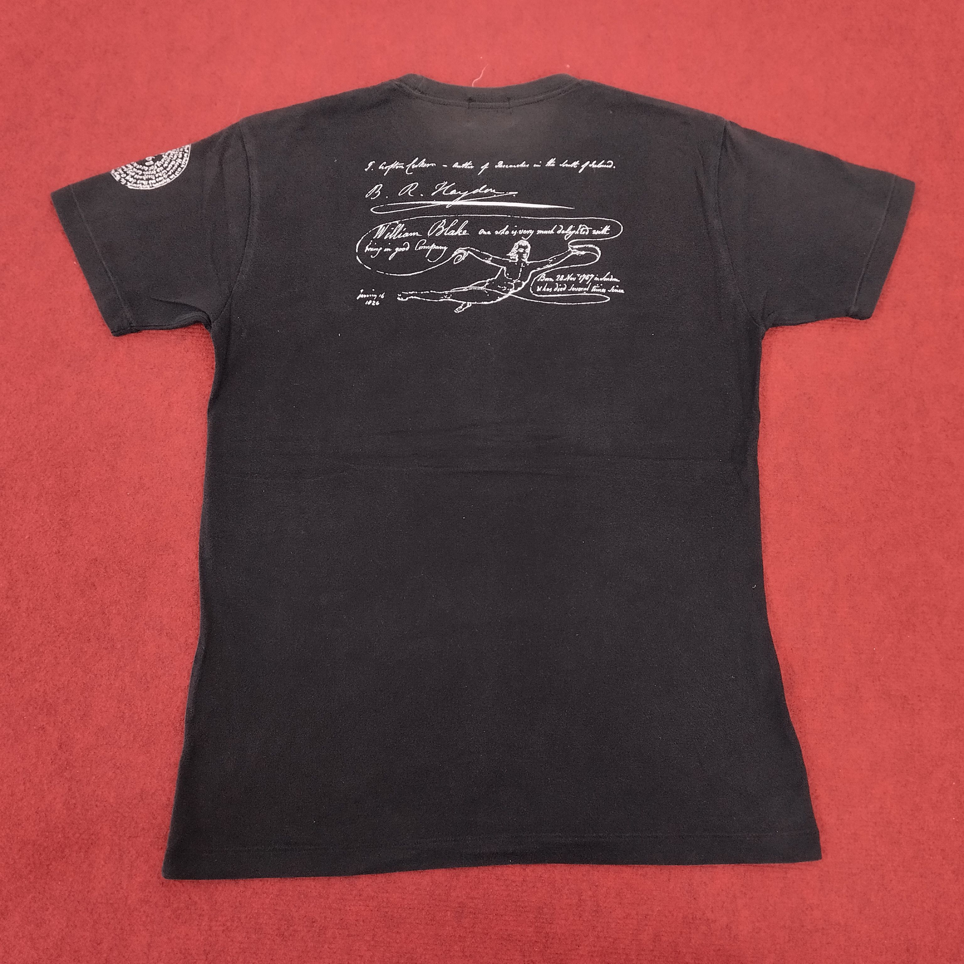 Yohji Yamamoto Yohji Yamamoto Japanese Designer Brand Custom Art Tshirt Size US S / EU 44-46 / 1 - 3 Thumbnail