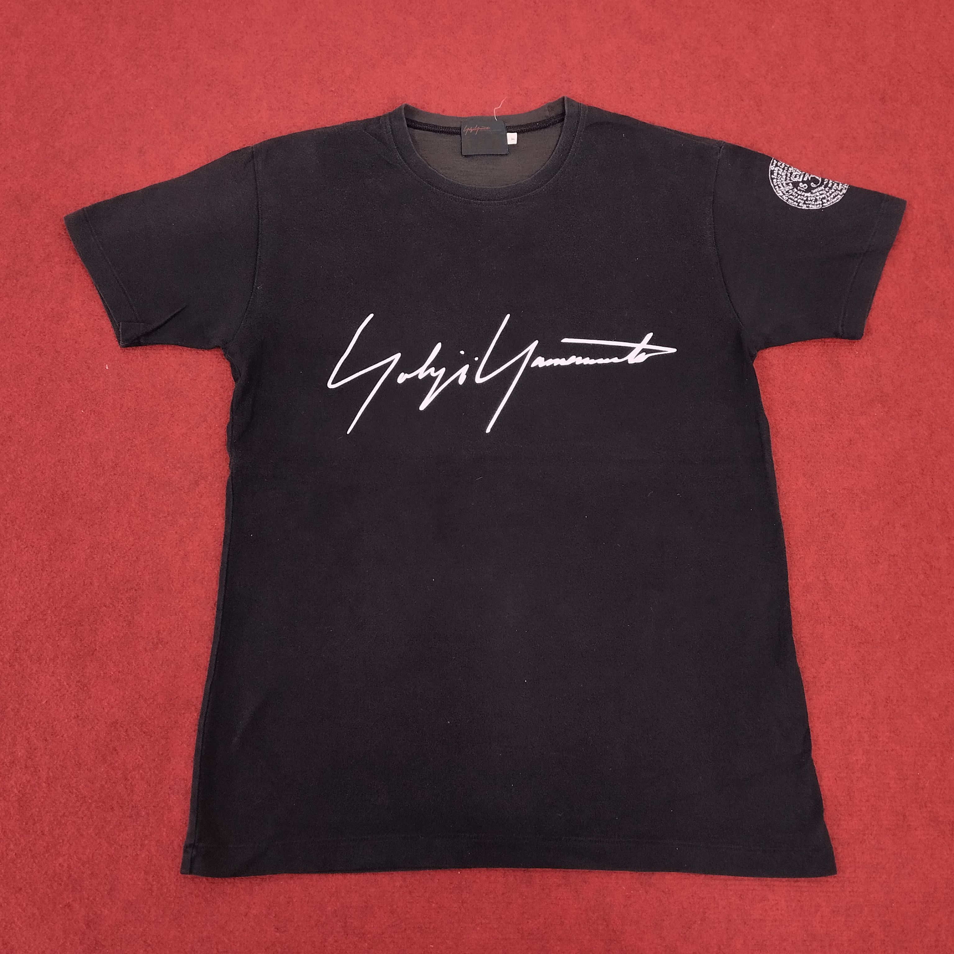Yohji Yamamoto Yohji Yamamoto Japanese Designer Brand Custom Art Tshirt Size US S / EU 44-46 / 1 - 1 Thumbnail