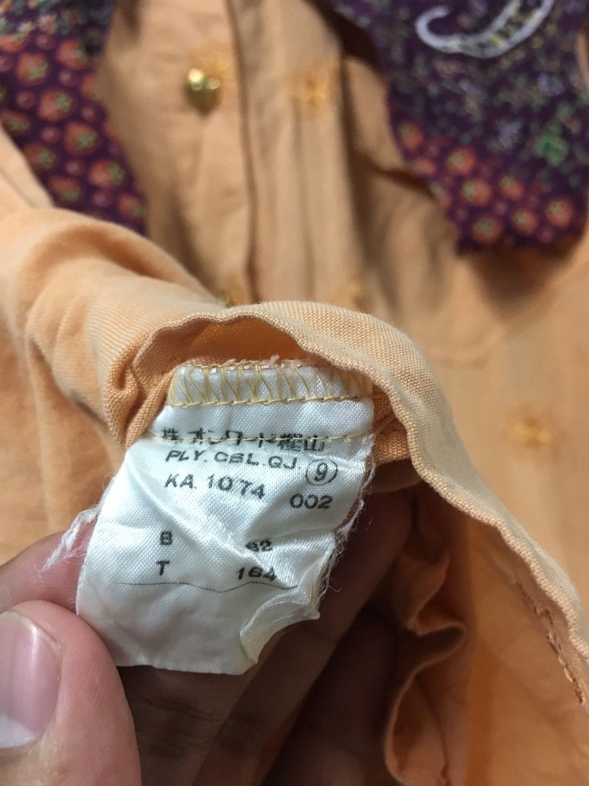 Moschino × Vintage Vintage Flannel Moschino patchwork design Size US L / EU 52-54 / 3 - 3 Thumbnail