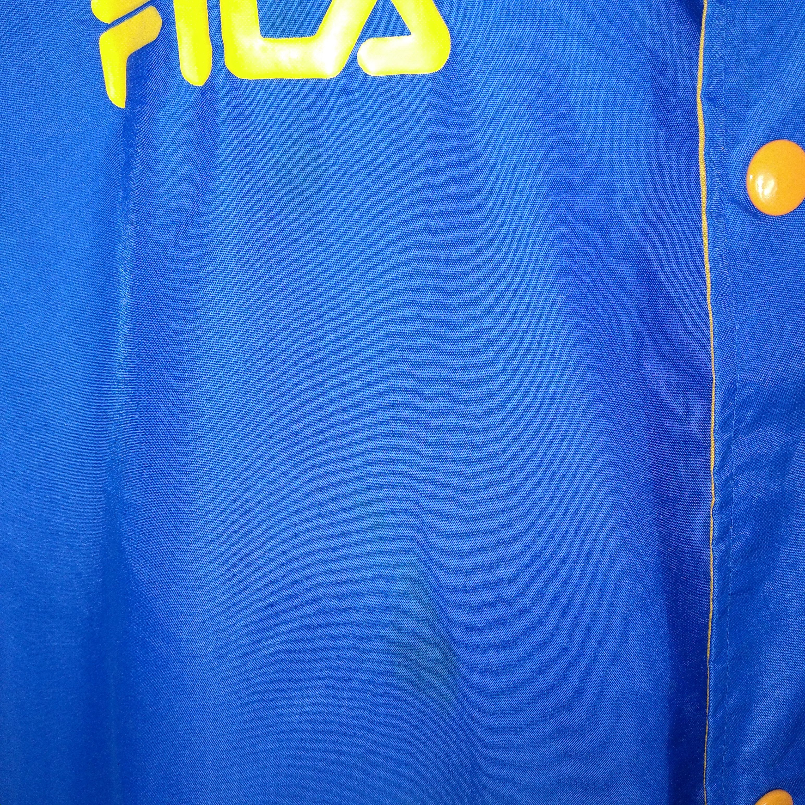 Fila Vintage FILA Windbreaker Raincoats Outdoor Hoodie Jacket Size US XXL / EU 58 / 5 - 10 Thumbnail