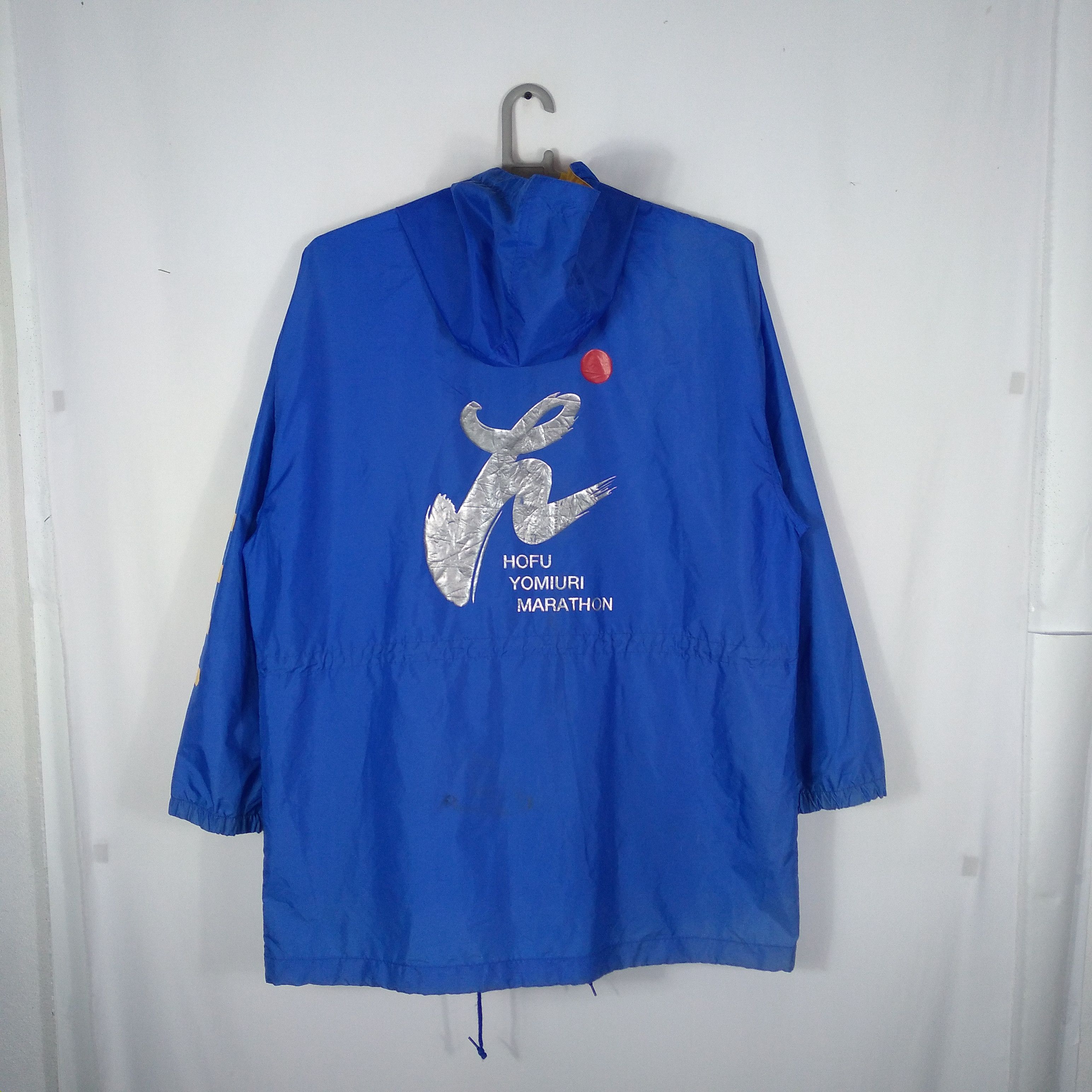 Fila Vintage FILA Windbreaker Raincoats Outdoor Hoodie Jacket Size US XXL / EU 58 / 5 - 5 Thumbnail