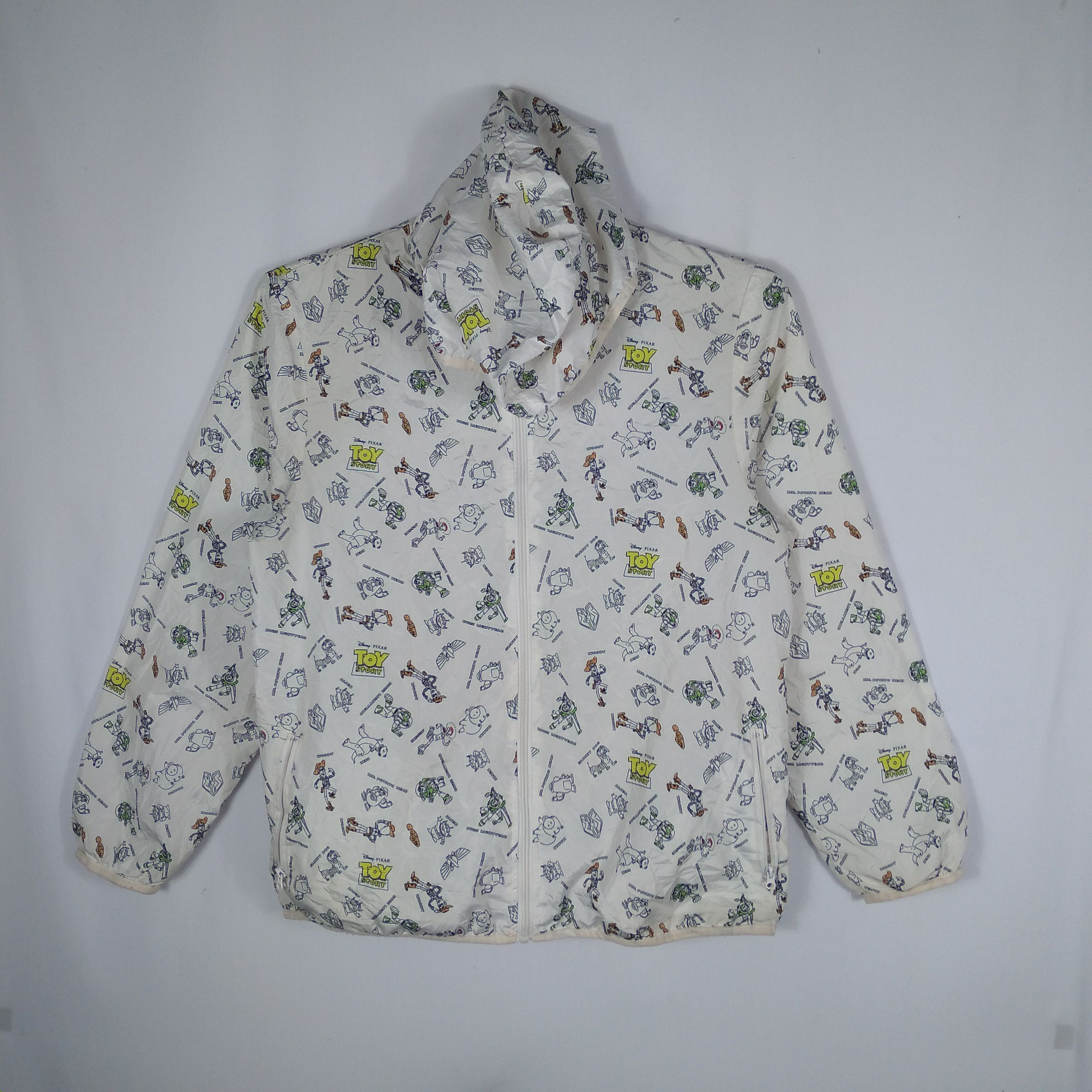 Vintage Toy Story Over Print Disney Outdoor Windbreaker