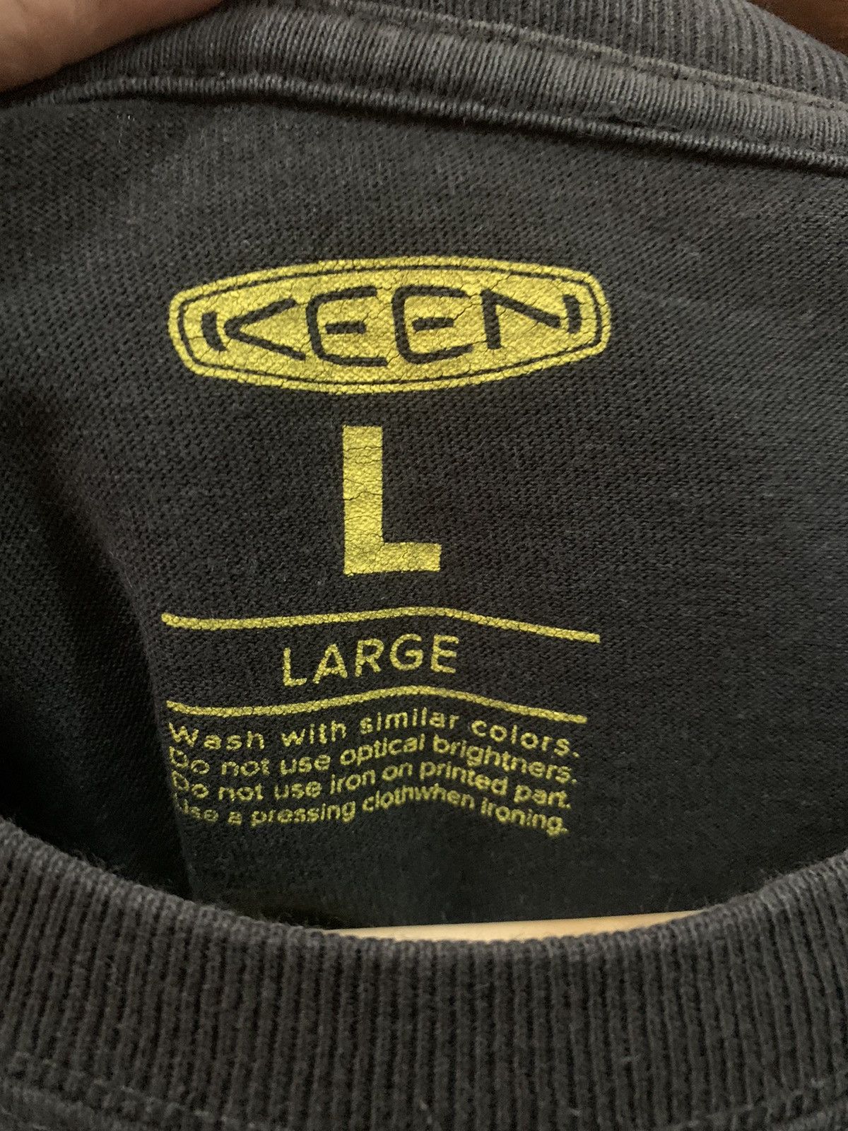 KEEN Vintage Keen “US 4 Iriomote” Black Tee Size US L / EU 52-54 / 3 - 5 Thumbnail