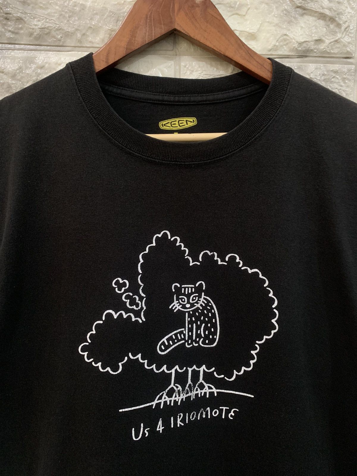 KEEN Vintage Keen “US 4 Iriomote” Black Tee Size US L / EU 52-54 / 3 - 2 Thumbnail