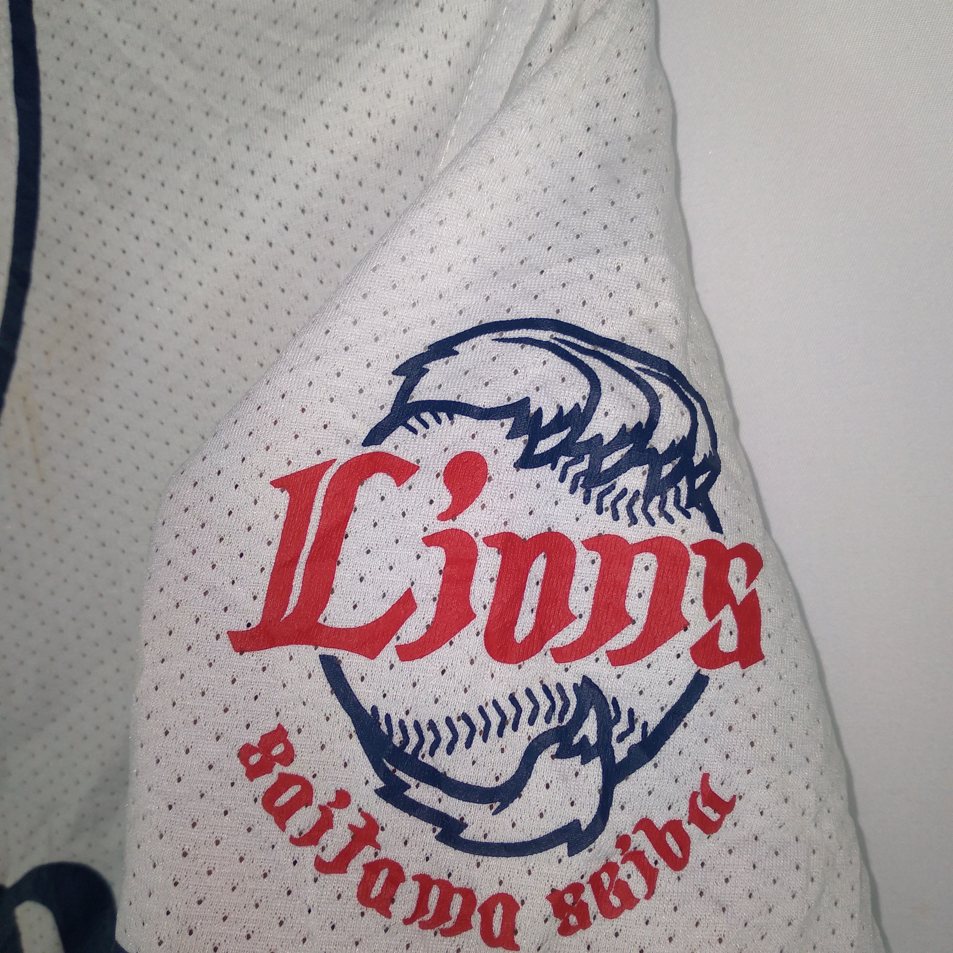 Japanese Brand Official Lions Saitama Seibu Japanese Baseball Jersey Size US L / EU 52-54 / 3 - 7 Thumbnail