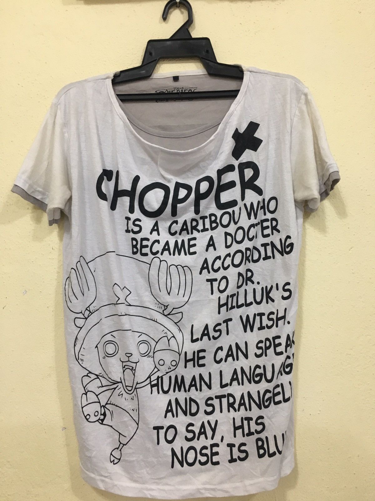 Vintage One Piece Chooper character t-shirt