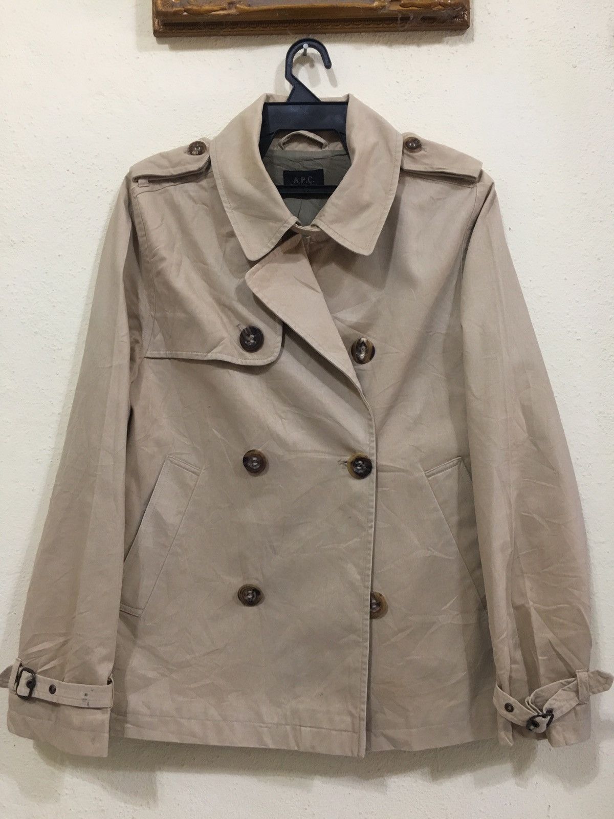 A.P.C. × Japanese Brand × Vintage Vintage A.P.C jacket made in Romania Size US S / EU 44-46 / 1 - 1 Thumbnail