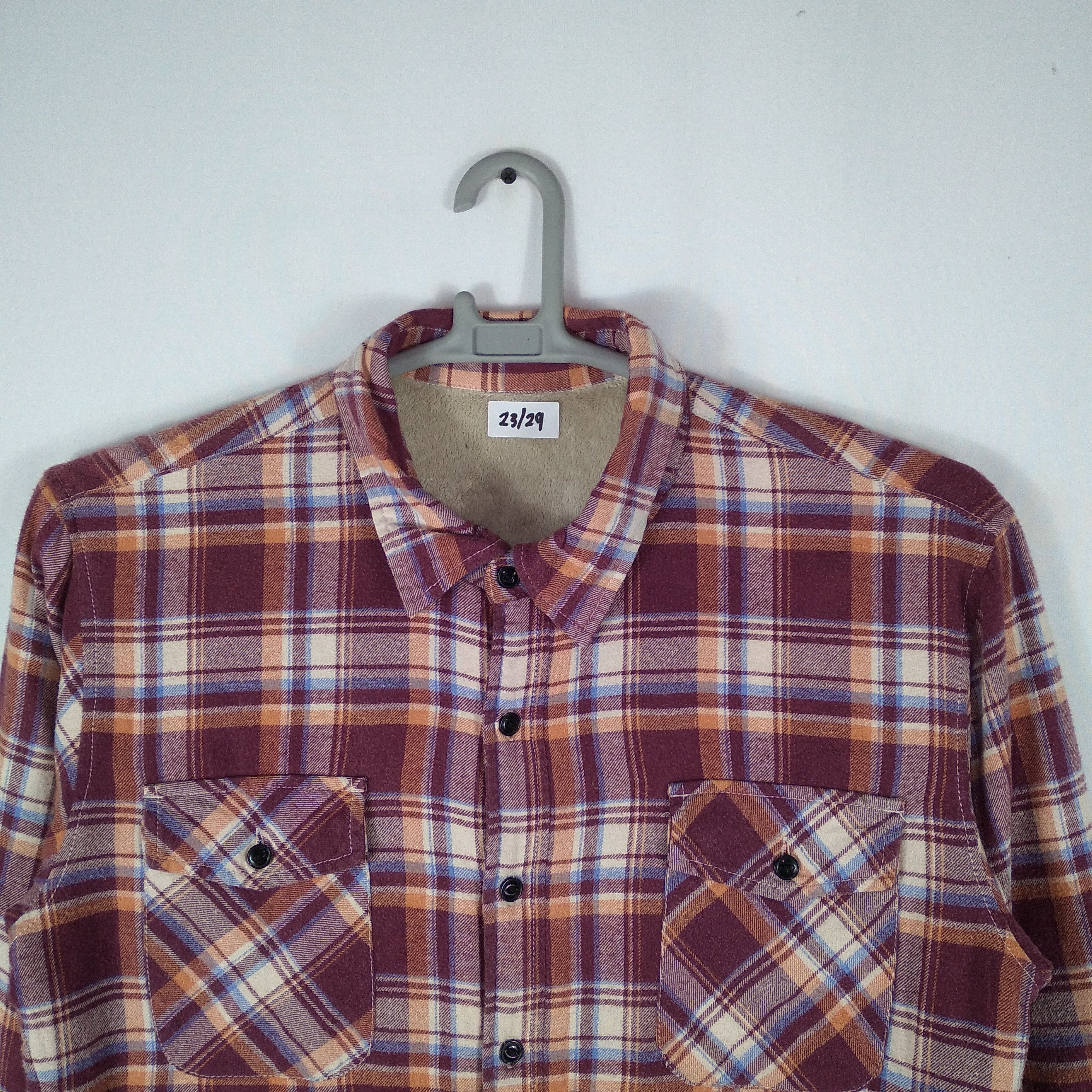 Flannel × Japanese Brand Vintage Japanese Brand Western Design Winter Flannel Size US L / EU 52-54 / 3 - 2 Thumbnail