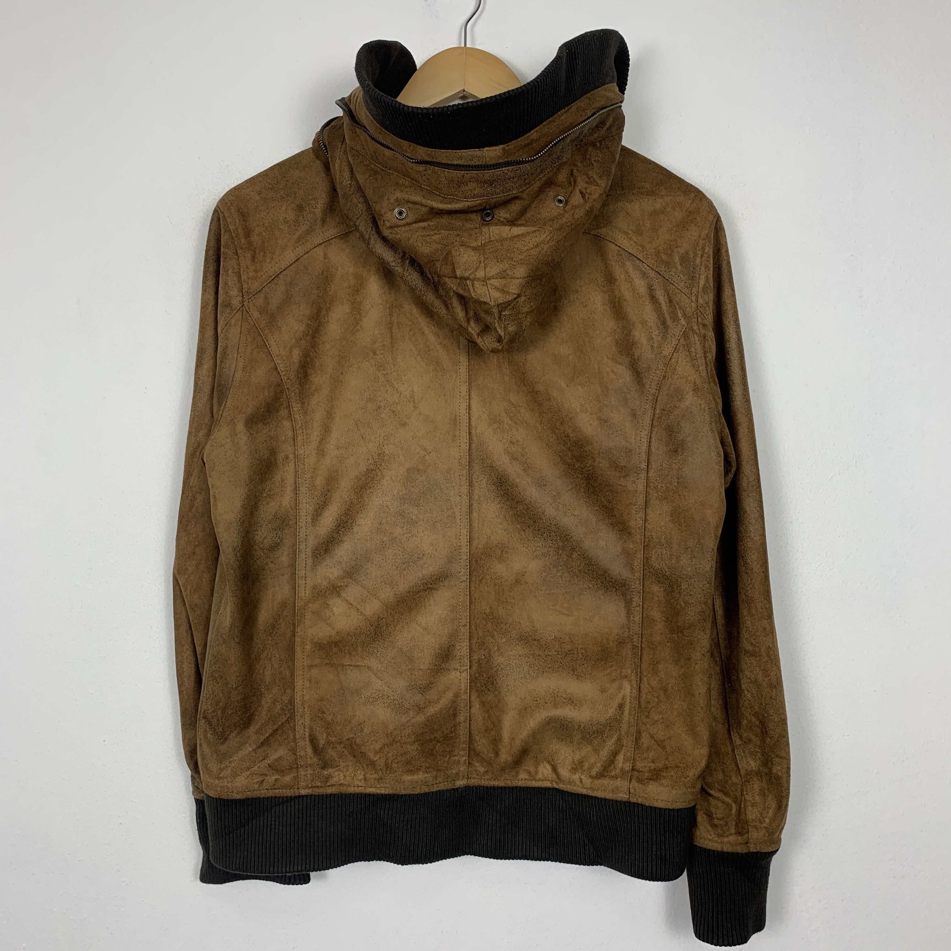 Japanese Brand Vintage Greate Barefoot Multi Pocket Leather Jacket J1470 Size US S / EU 44-46 / 1 - 6 Thumbnail