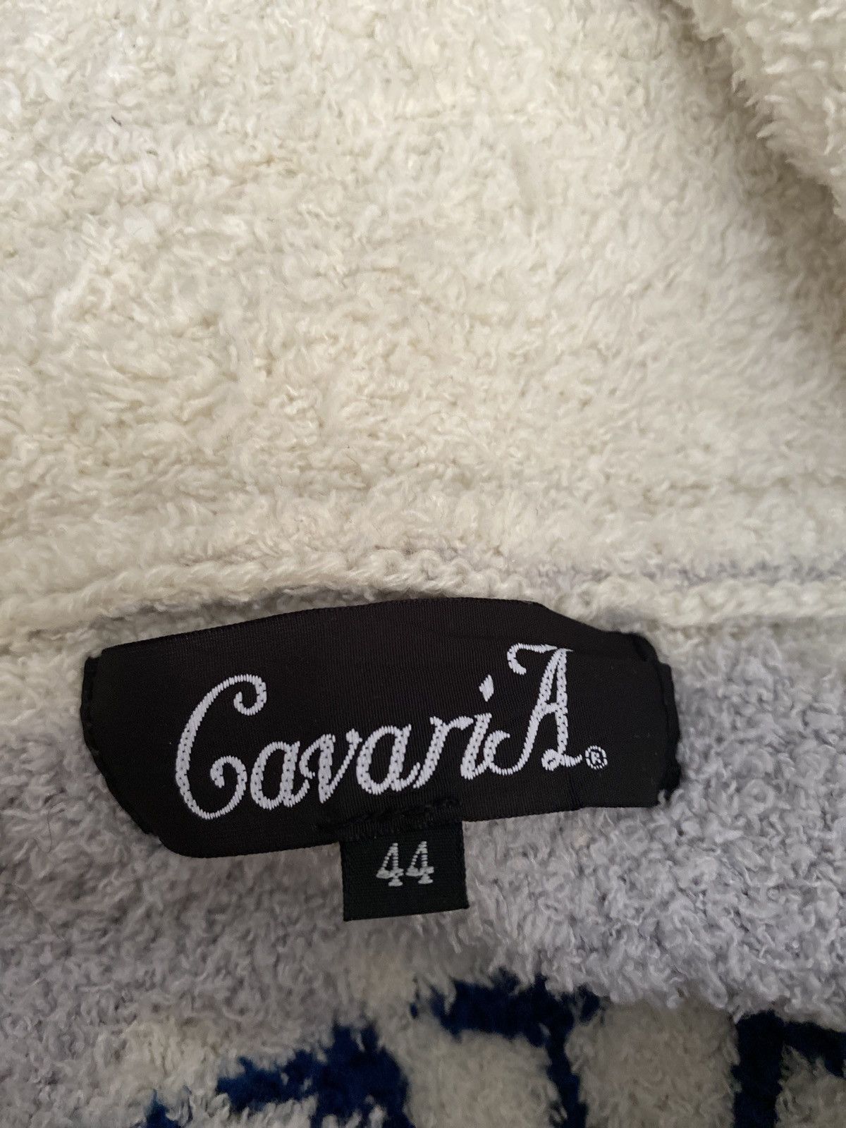 Designer Cavari A Printed Knit Jacket Size M / US 6-8 / IT 42-44 - 9 Thumbnail
