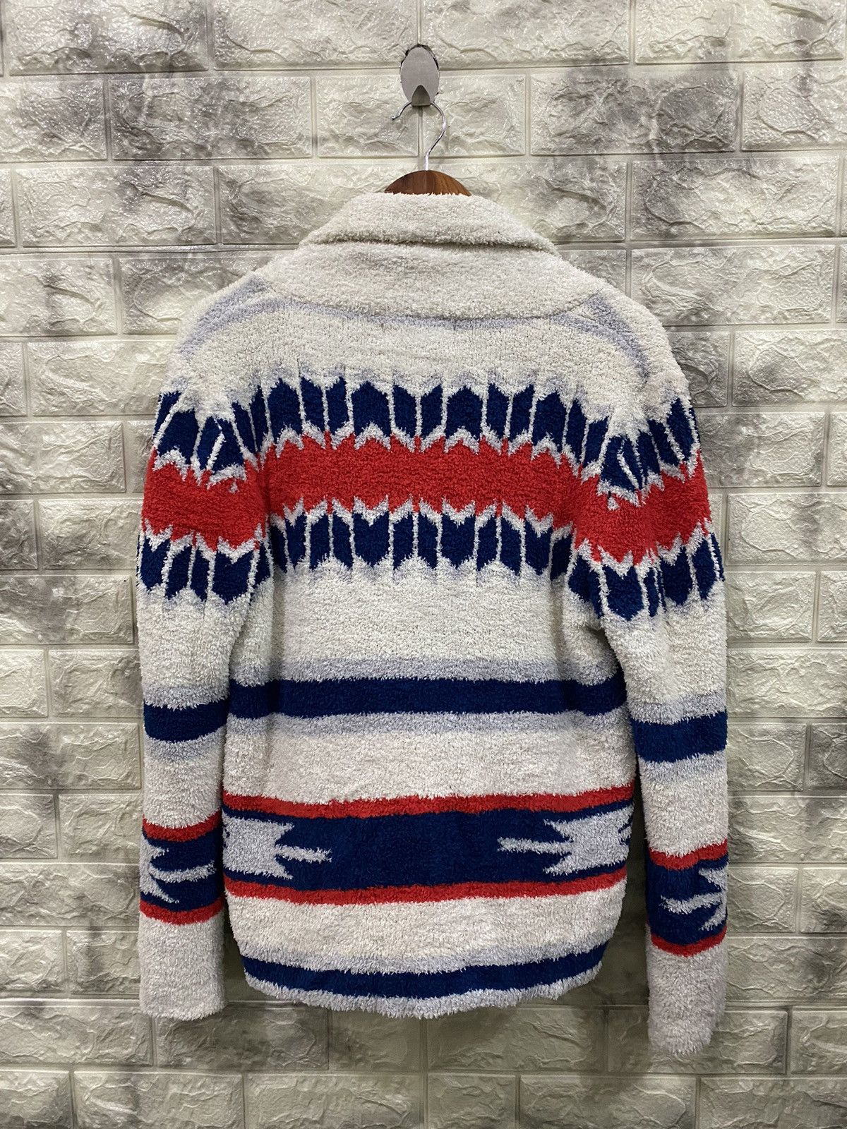 Designer Cavari A Printed Knit Jacket Size M / US 6-8 / IT 42-44 - 5 Thumbnail